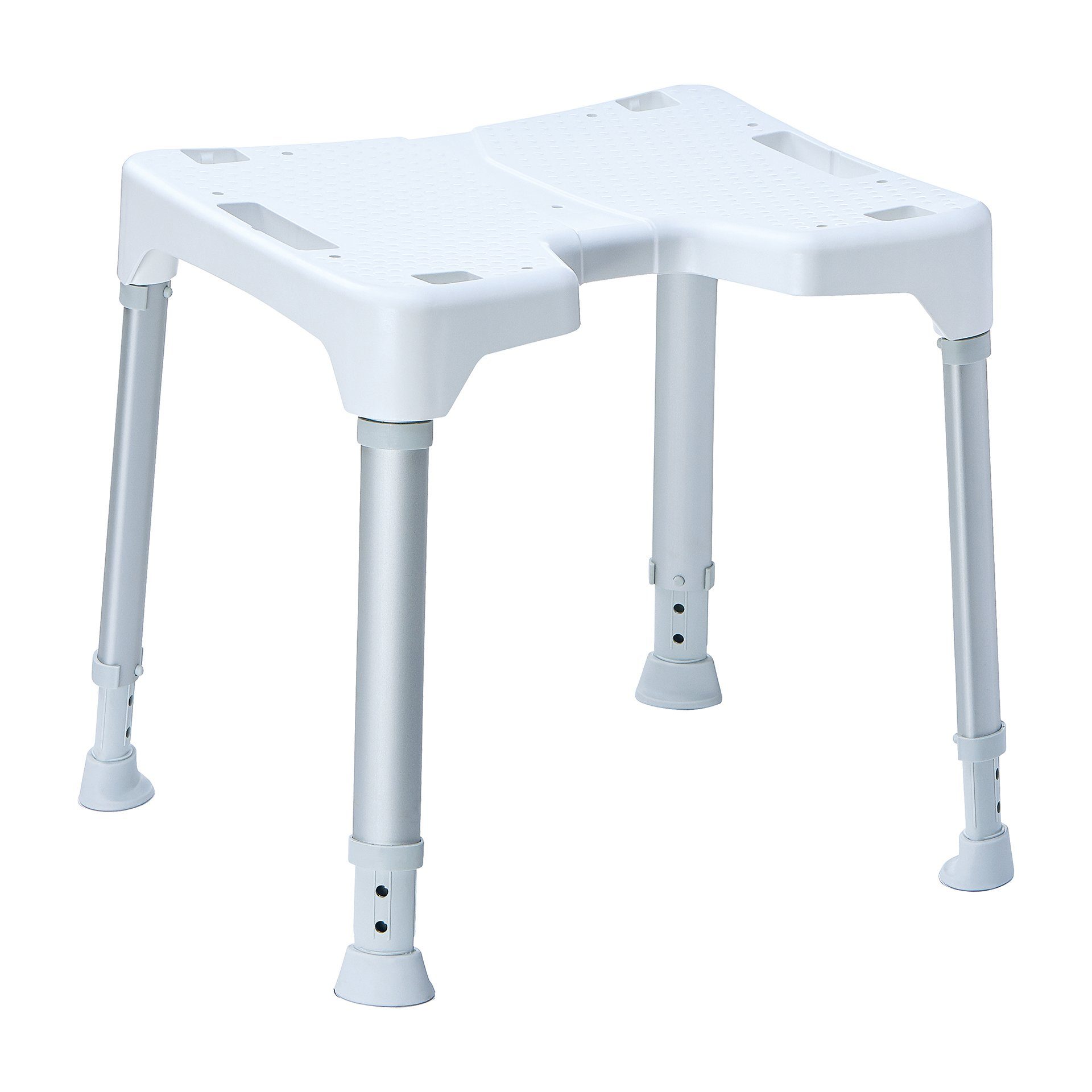 DIETZ® REHA-PRODUKTE Duschhocker Duschhocker-Tayo-mit-Hygieneausschnitt, belastbar bis 130,00 kg