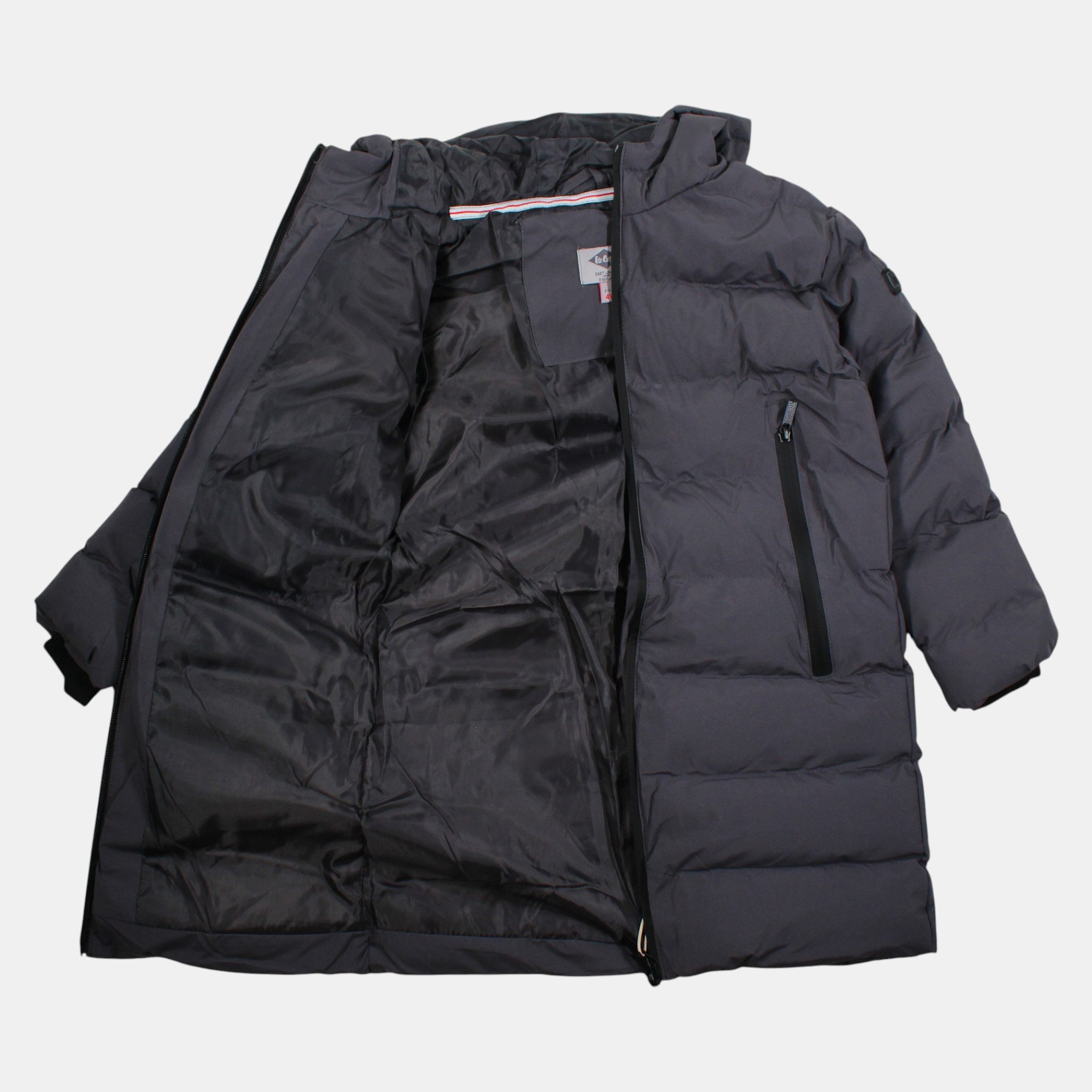 Lee Cooper Parka Jungen Parka lange Winterjacke warm mit Kapuze in 4 Farben Kinderjacke Jungen Winterparka Jacke lang warm – Bild 5 von 5