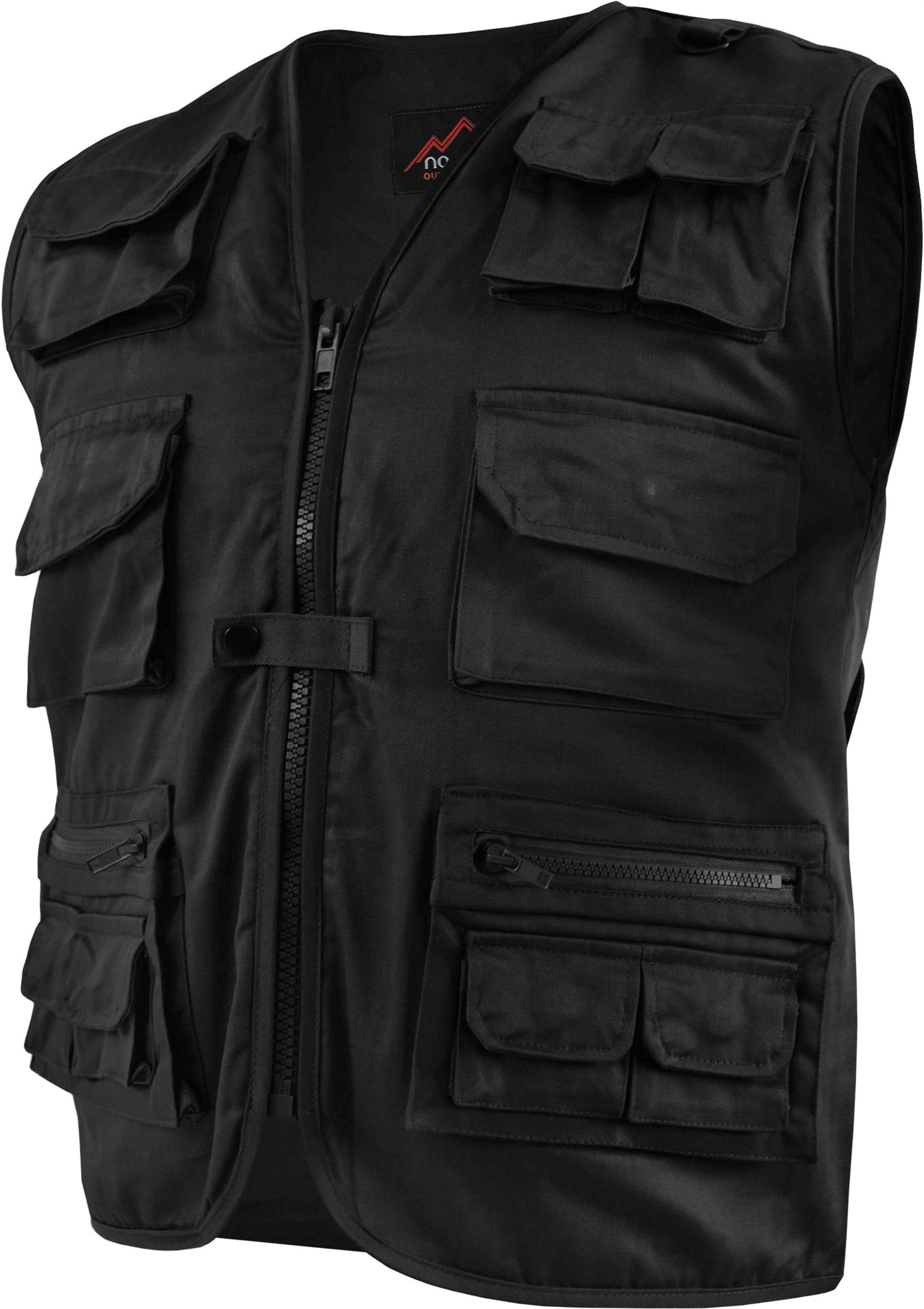 normani Funktionsweste Herren Outdoor-Weste Acacia Safariweste Reiseweste Angelweste Freizeitweste Alltagsweste