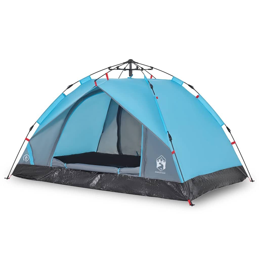 vidaXL Kuppelzelt Kuppel-Campingzelt 2 Personen Blau günstig online kaufen