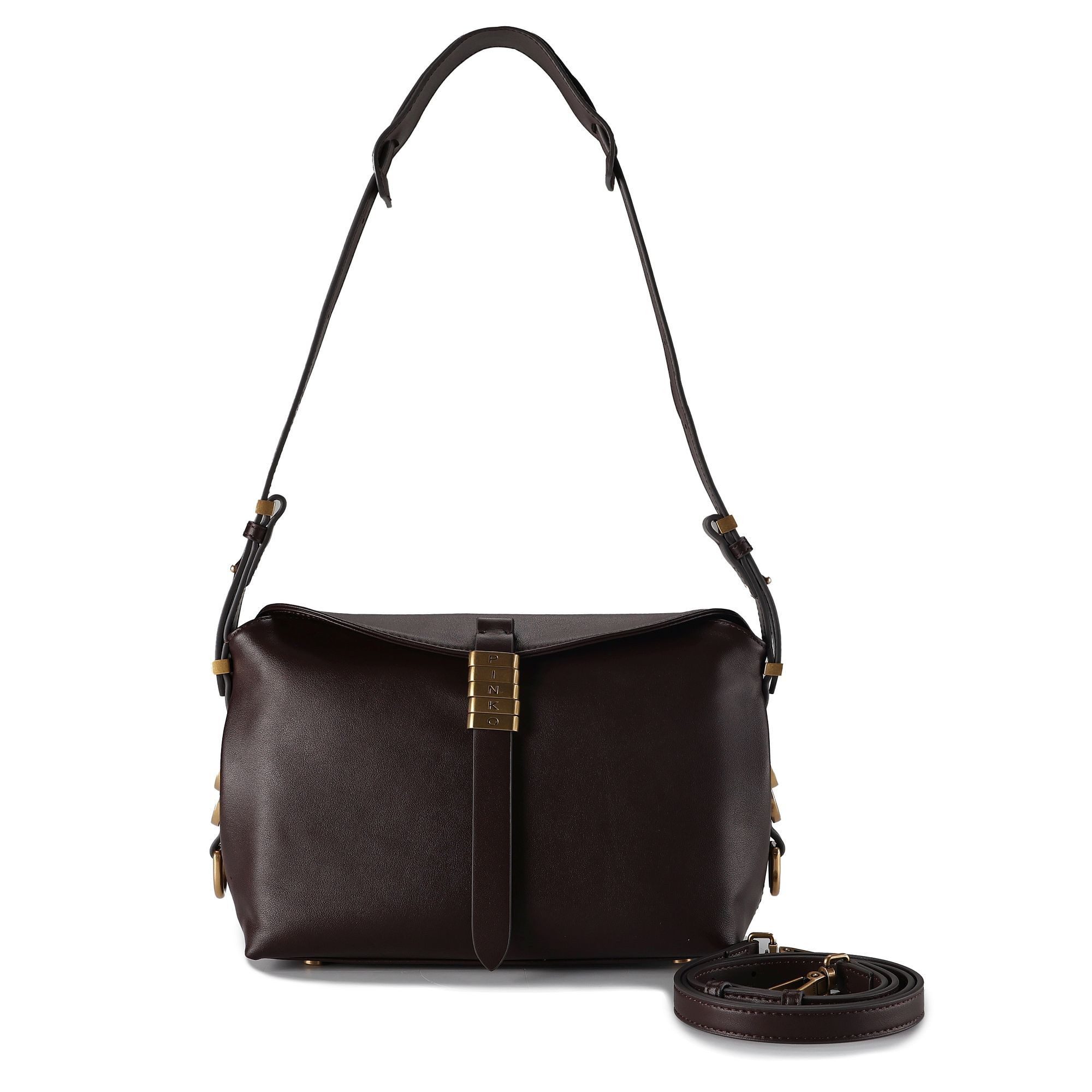 PINKO Schultertasche Saddle, Leder