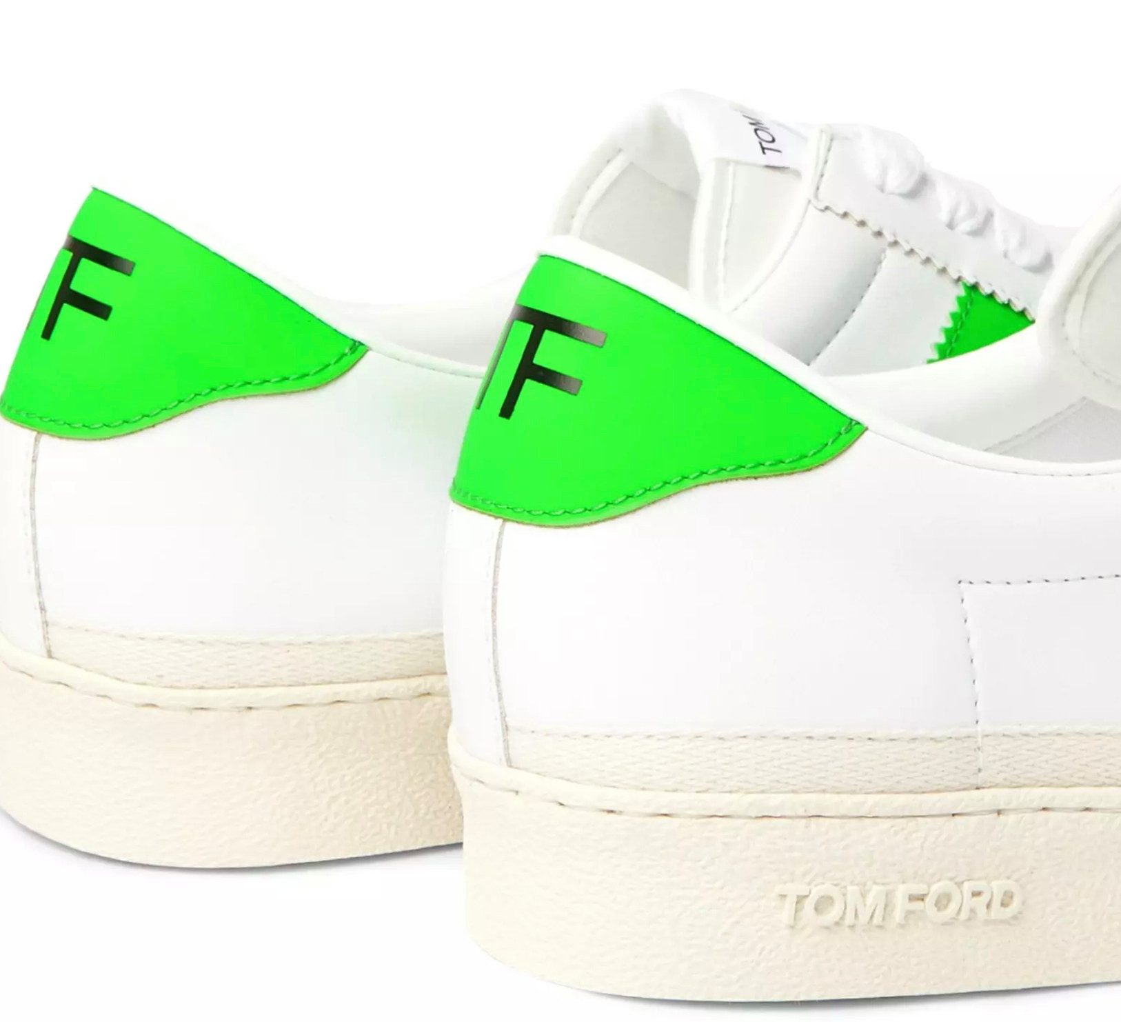 Tom Ford Bannister Panelled Faux Leder Schuhe Eco-Friendly und Luxuriös Sneaker Recyceltem Gummi, Bio-Baumwolle Schnürsenkel, Phthalatfreie Endstücke