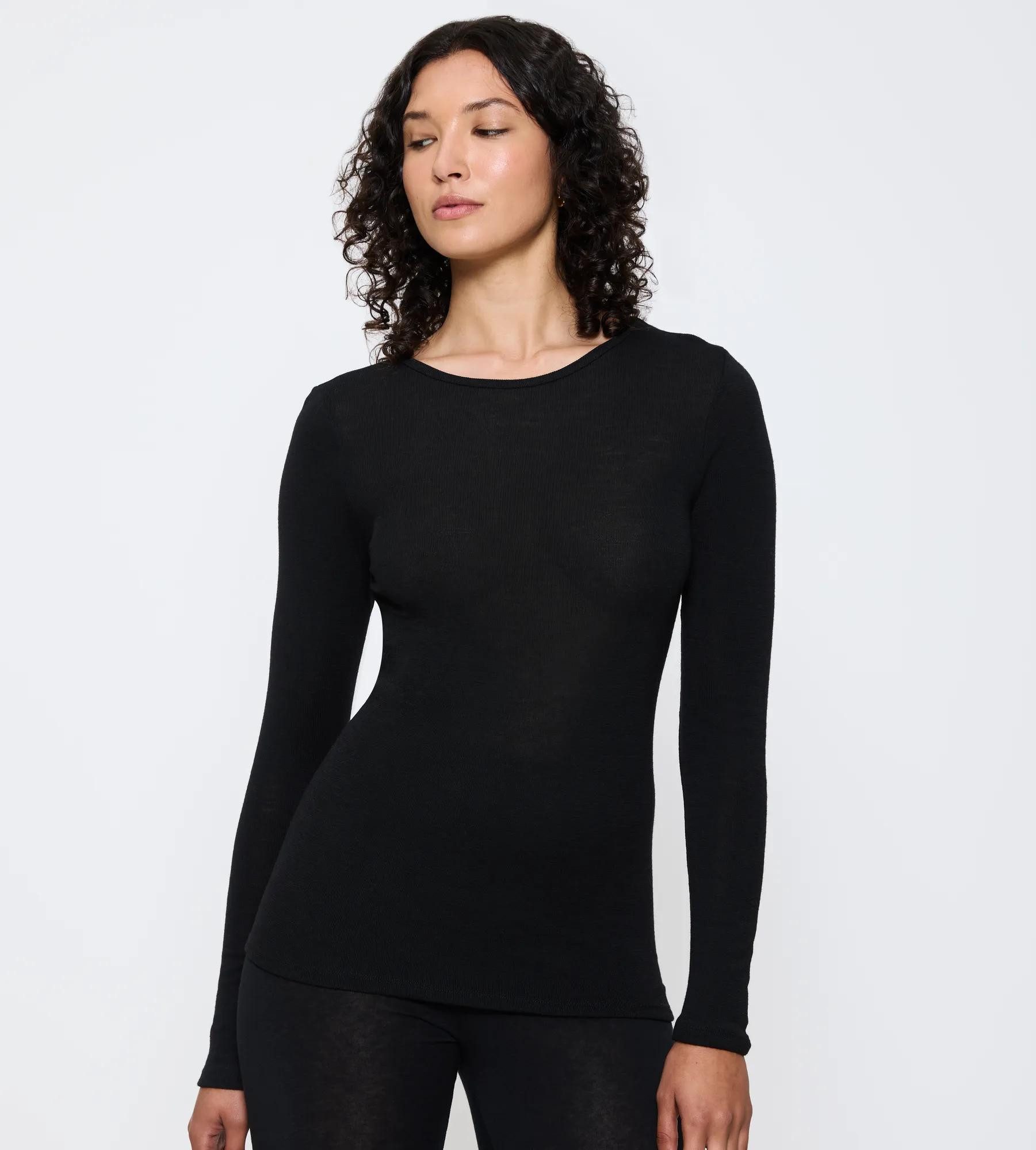 Triumph Langarmshirt Beauty Layers LSL Top Wool weiche Wolle, langärmelig, in Single-Jersey Qualität