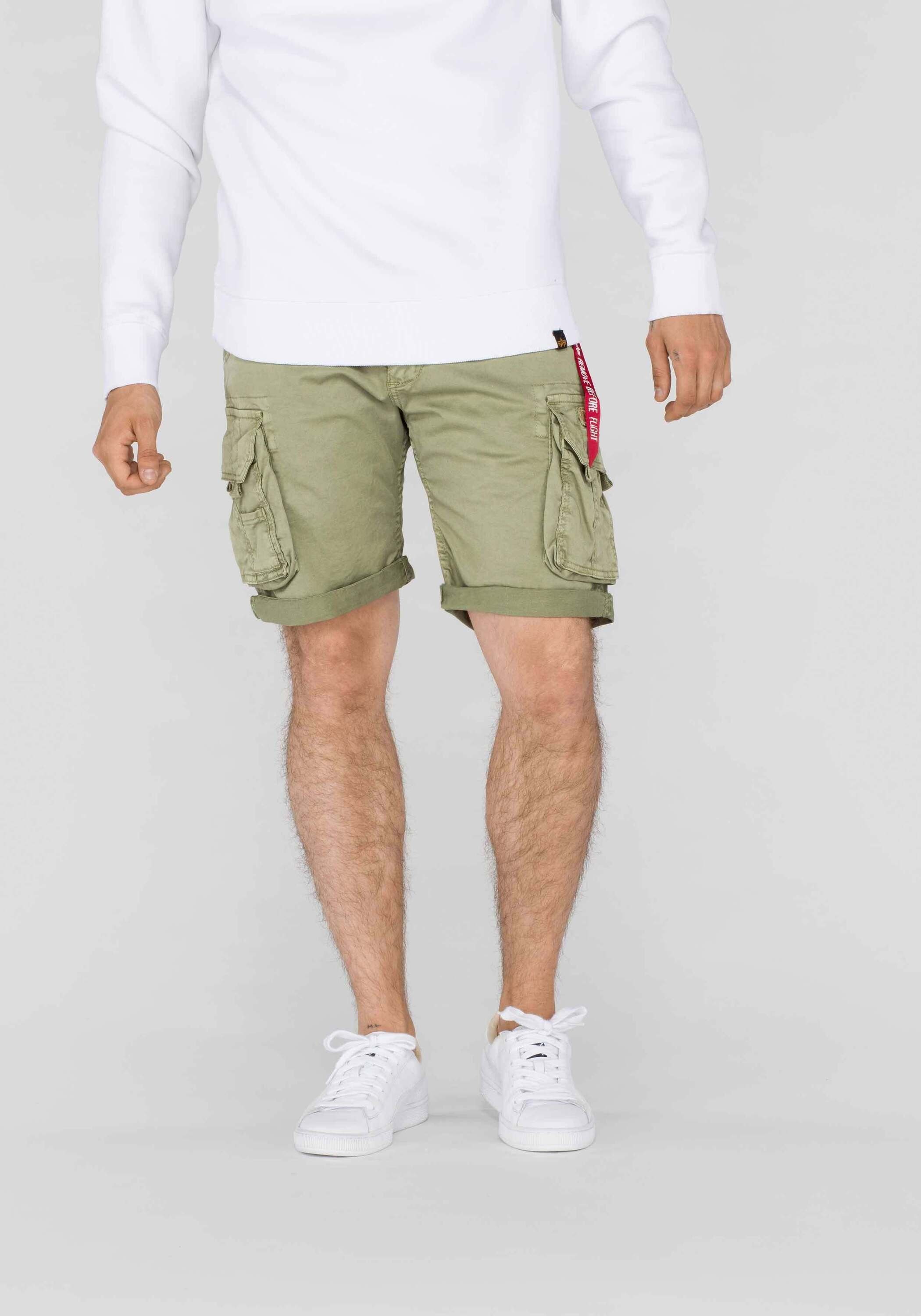 Industries Industries Shorts olive Alpha Alpha - Shorts Crew light Men Short