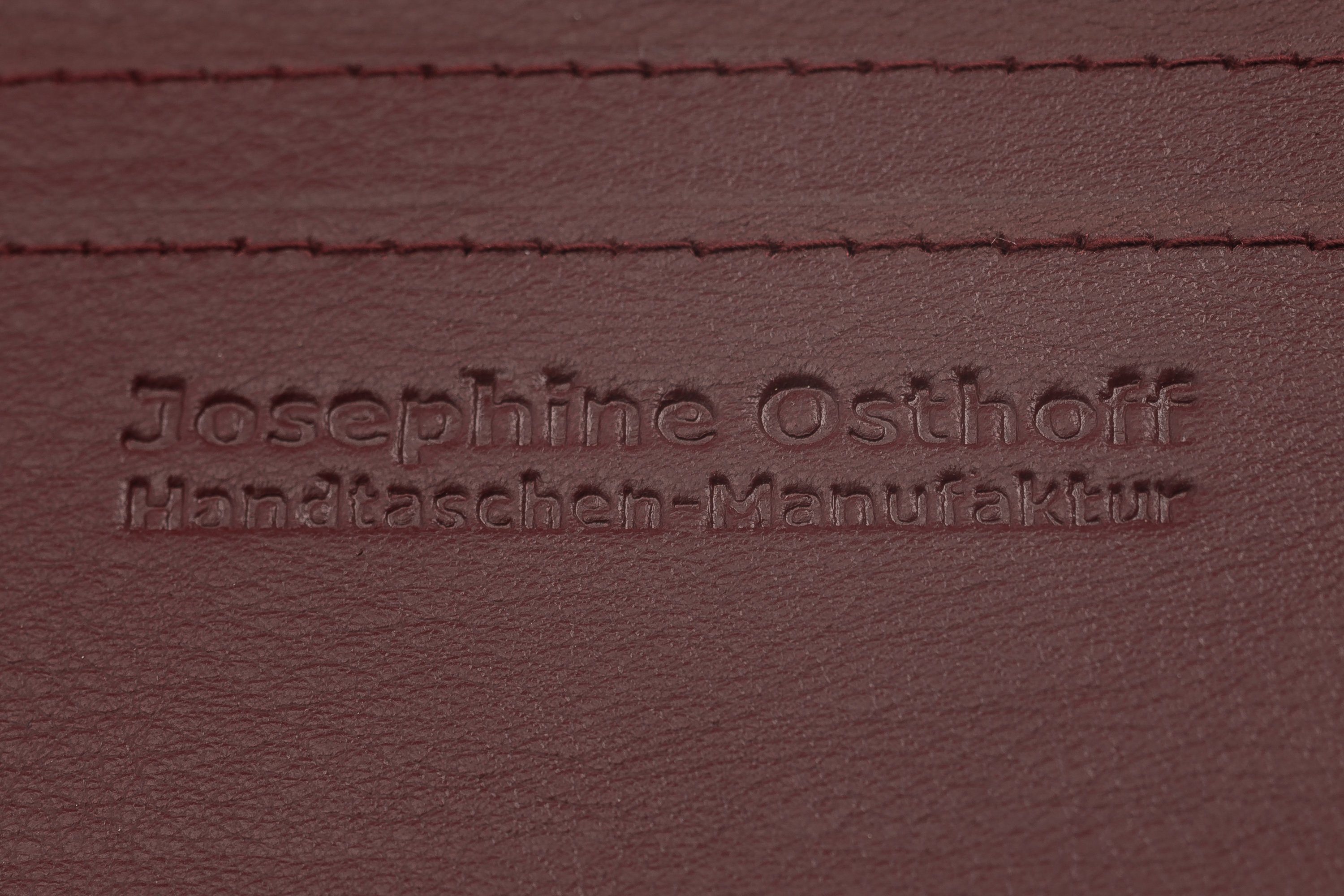 Josephine Osthoff Brieftasche Ausweisetui bordeaux