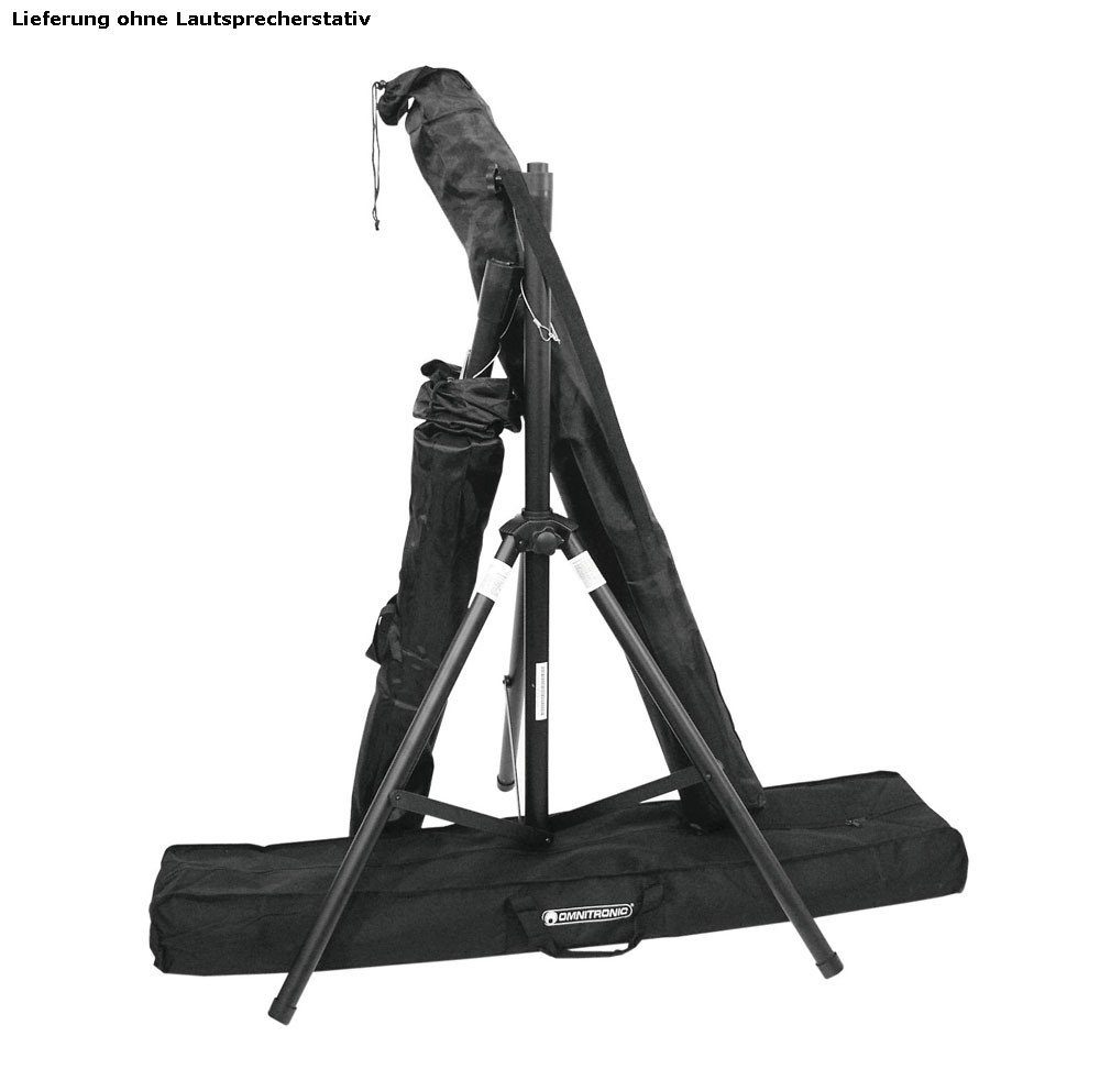 Omnitronic Lautsprecher (Hochwertige Tragetasche für zwei Одежда и товары для боксаhochständer Schwarz OMNITRONIC)