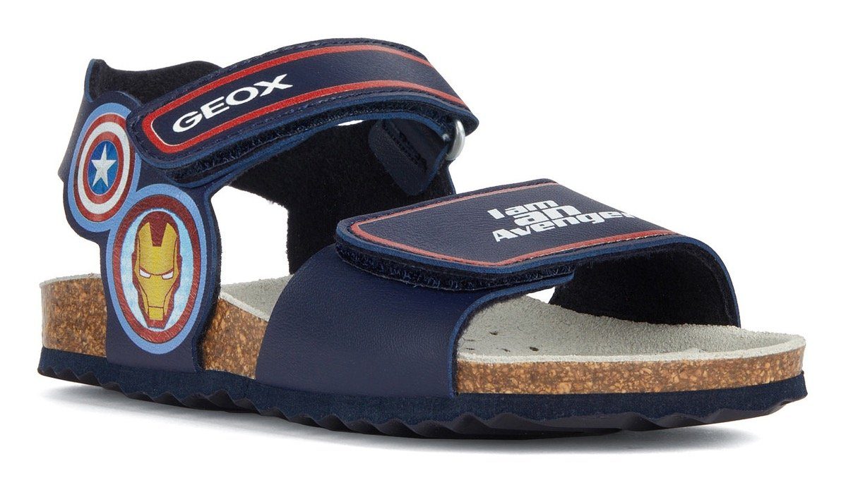 Geox J GHITA BOY Sandale mit MARVEL Motiven | Riemchensandalen