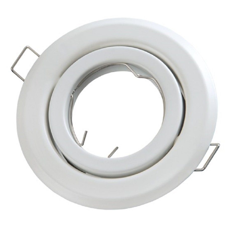 Einbaustrahler LED LED-Line GU10 Einbaurahmen Einbaustrahler Rund Ø85mm Bohrloch