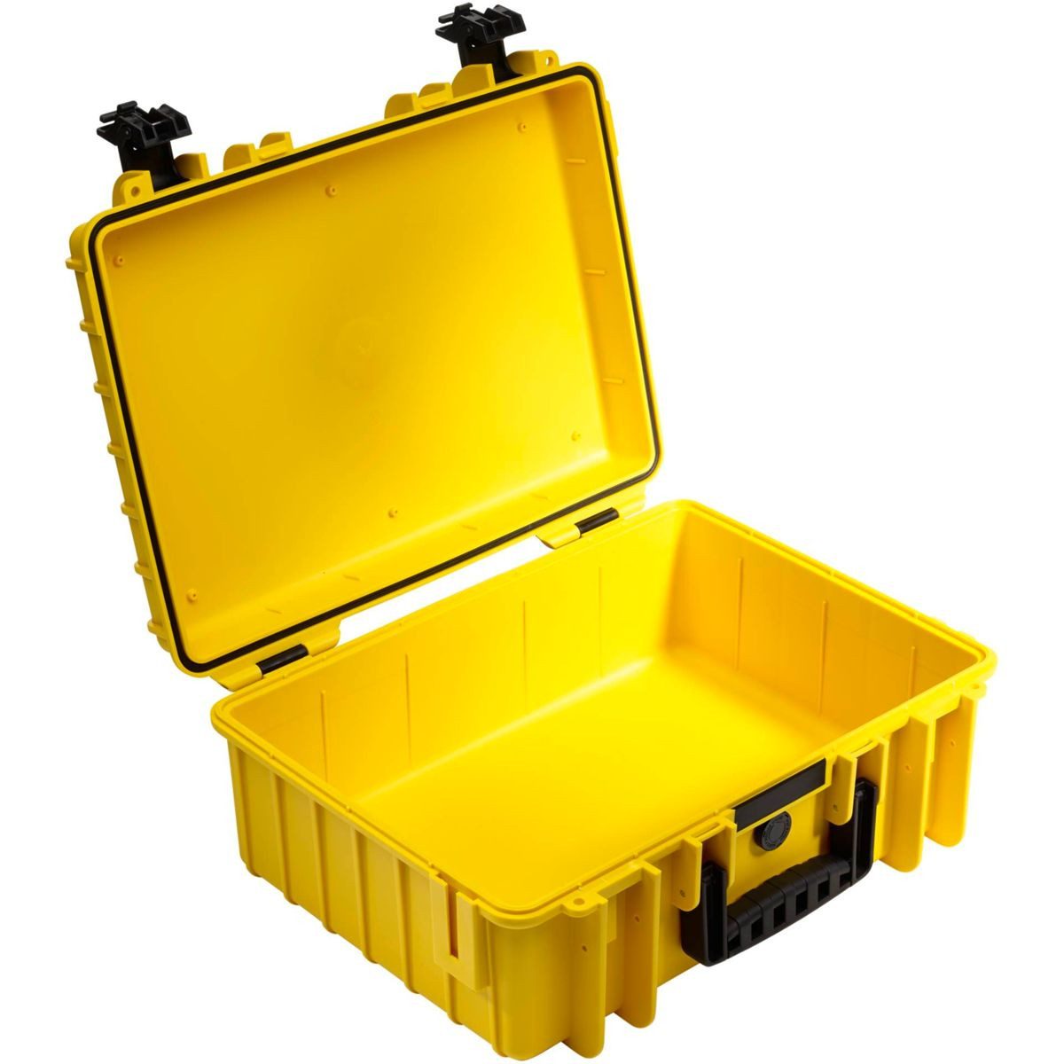 B&W International Koffer Outdoor Case Type 5000 gelb mit Facheinteilung