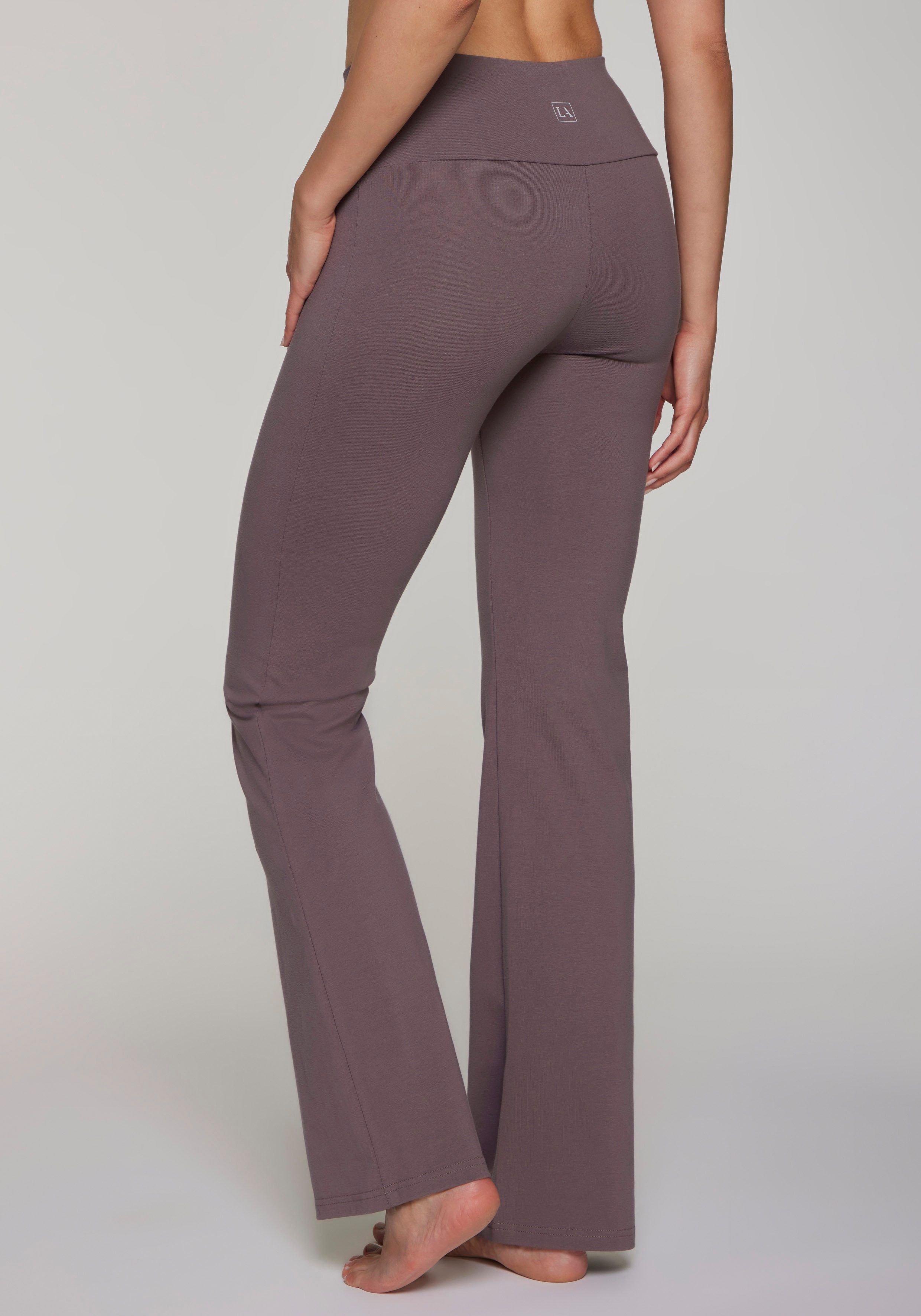 LASCANA ACTIVE Jazzpants mit breitem Bündchen