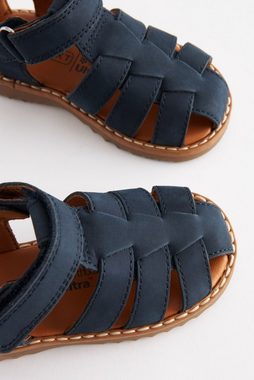 Next Geschlossene Ledersandalen mit Klettverschluss Sandale (1-tlg)