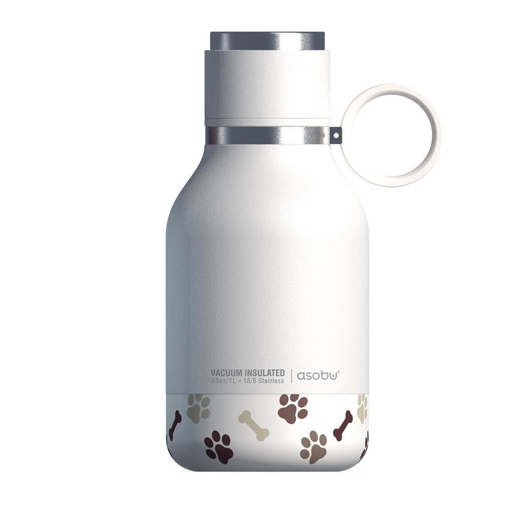 Trinkflasche Dog Bowl - Edelstahlflasche mit Hundenapf
