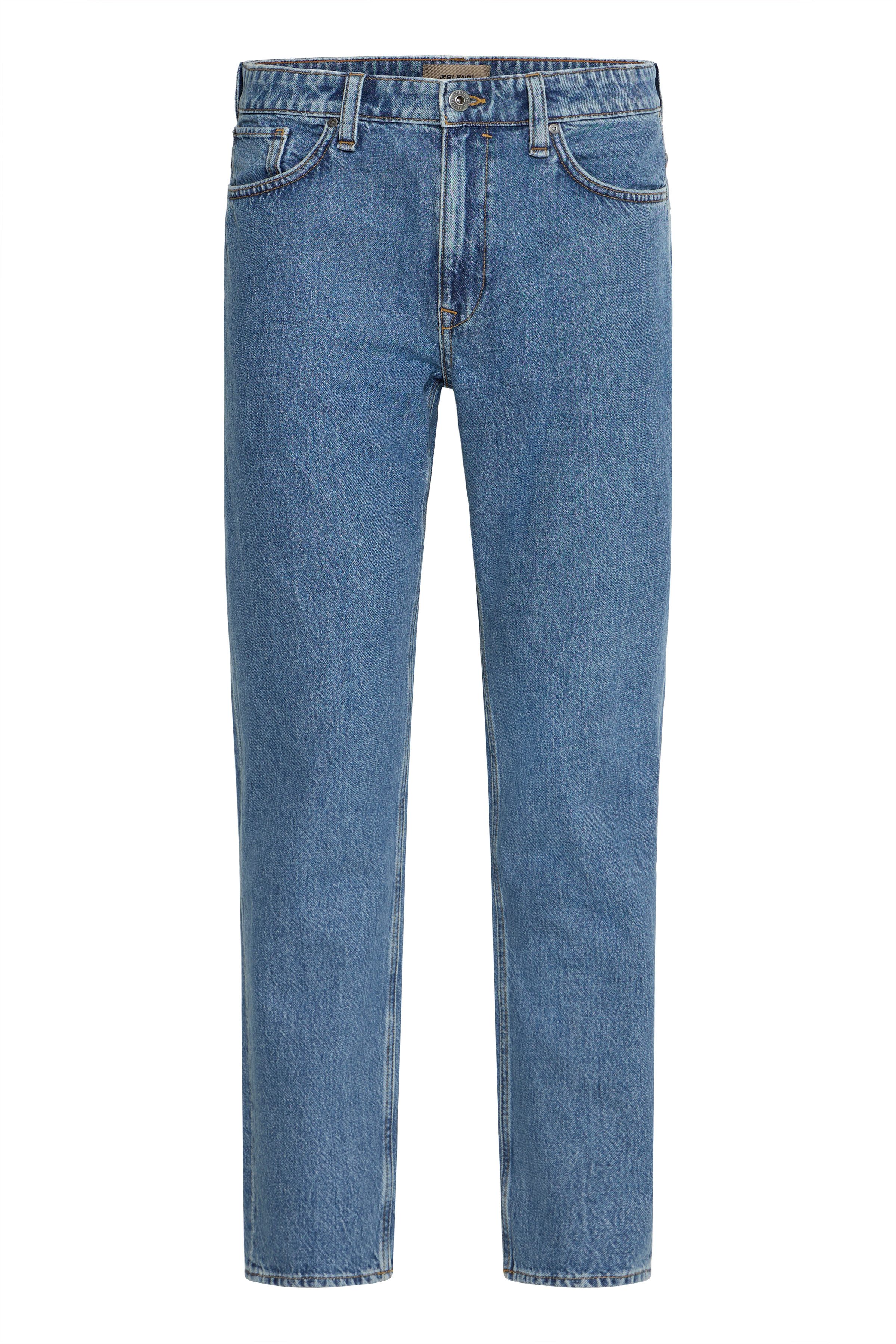 Blend 5-Pocket-Jeans BHTHUNDER RLX NOOS Relaxed Fit, mit Reißverschluss, aus Baumwolle, pflegeleichtes Denim – Bild 5 von 5