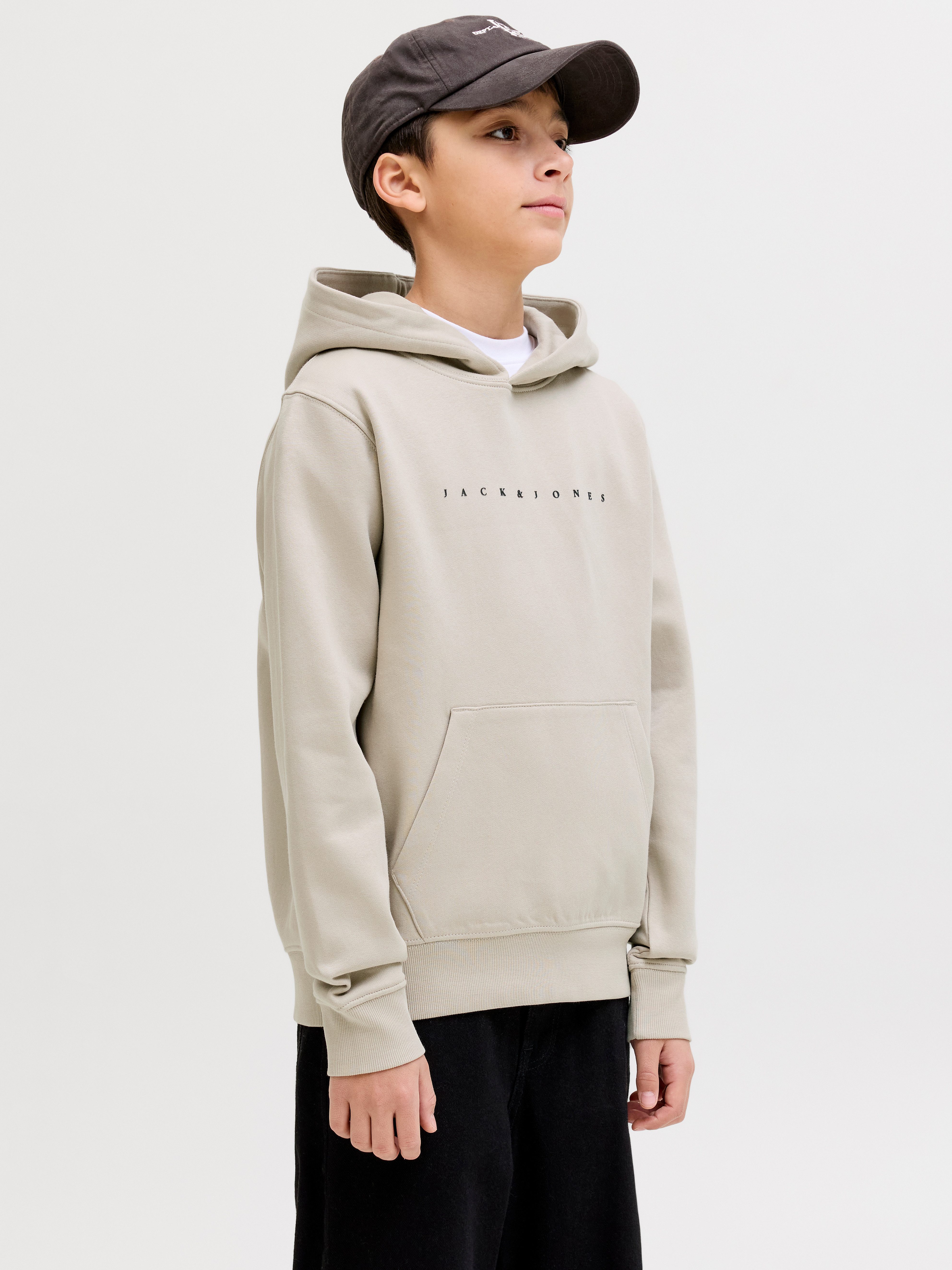 Jack & Jones Junior Kapuzensweatshirt JJESTAR JJ SWEAT HOOD NOOS JNR Baumwollmischung, relaxed fit