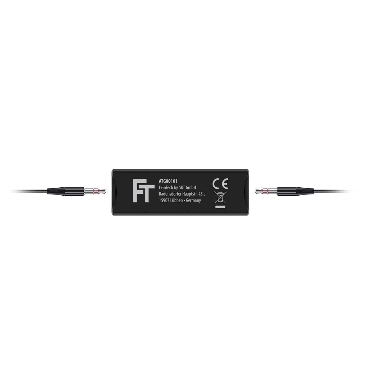 FeinTech ATG00101 Audio Masse-Trennglied Mantelstrom-Filter Audio-Adapter 3,5-mm-Klinke zu 3,5-mm-Klinke – Bild 4 von 5