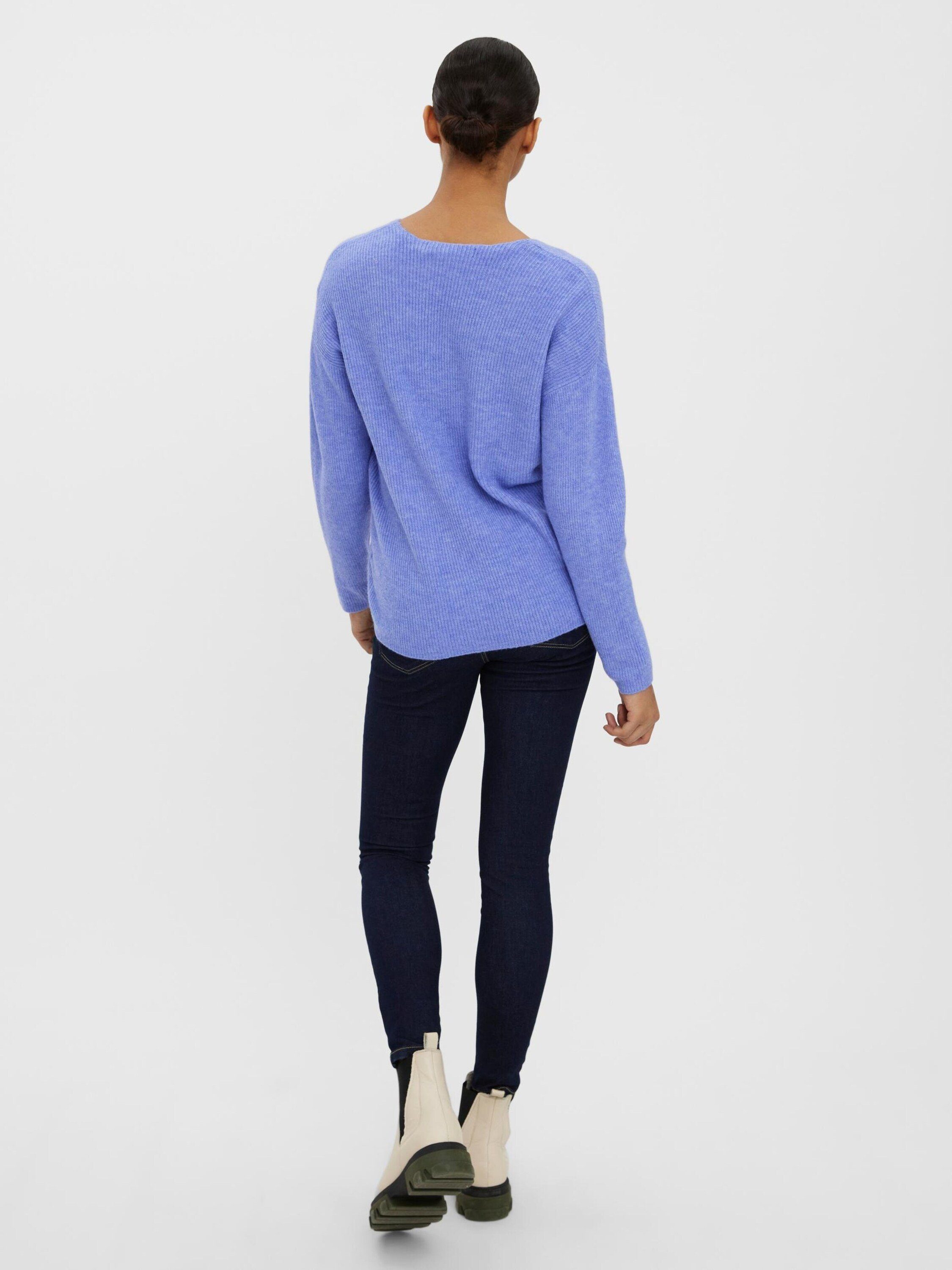 Vero Moda Strickpullover VMcrewlefile (1-tlg) Plain/ohne günstig online kaufen