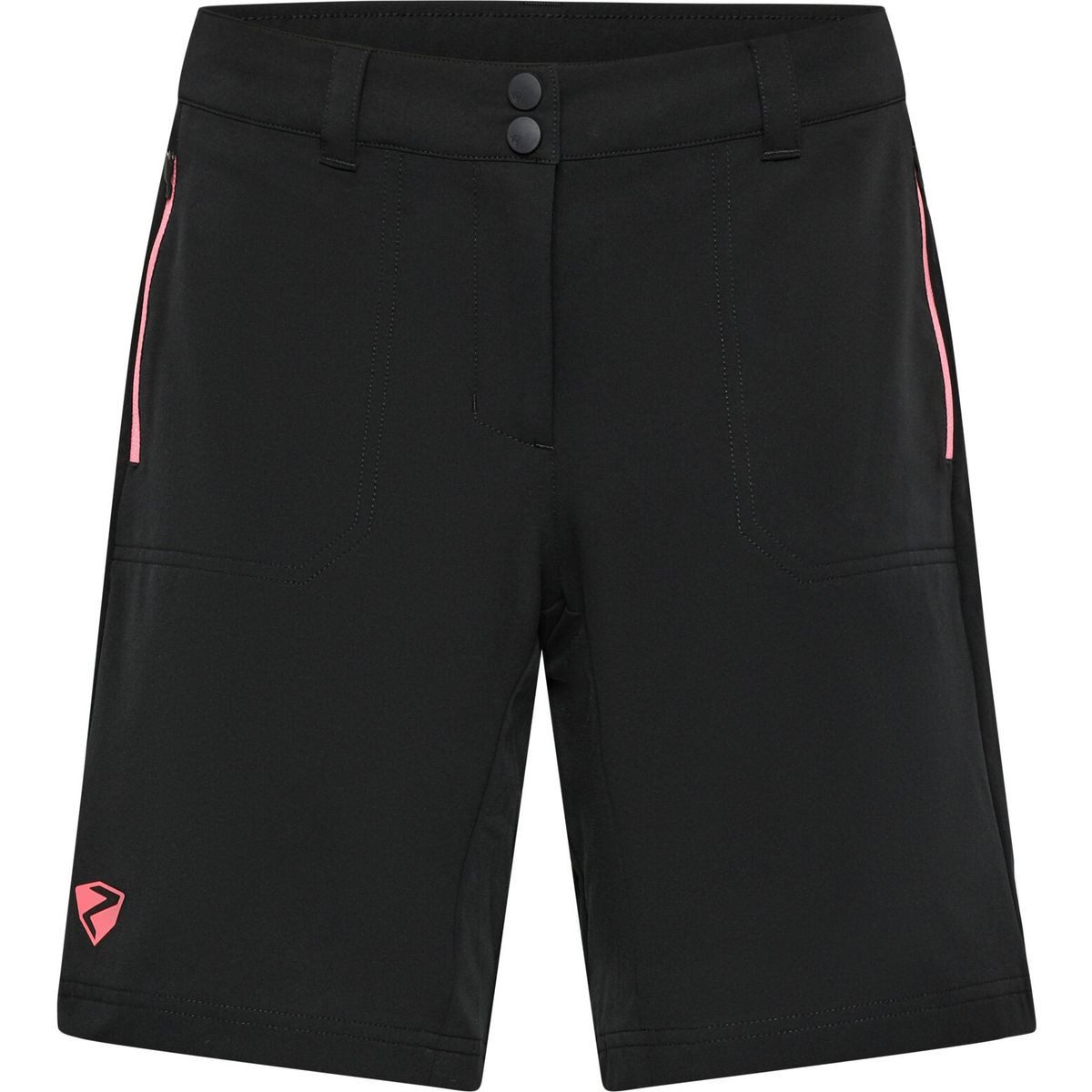 Ziener Fahrradhose Nakoa-z Shorts Lady Hochfunktionale Damen-Radshorts mit optimaler Bewegungsfreiheit