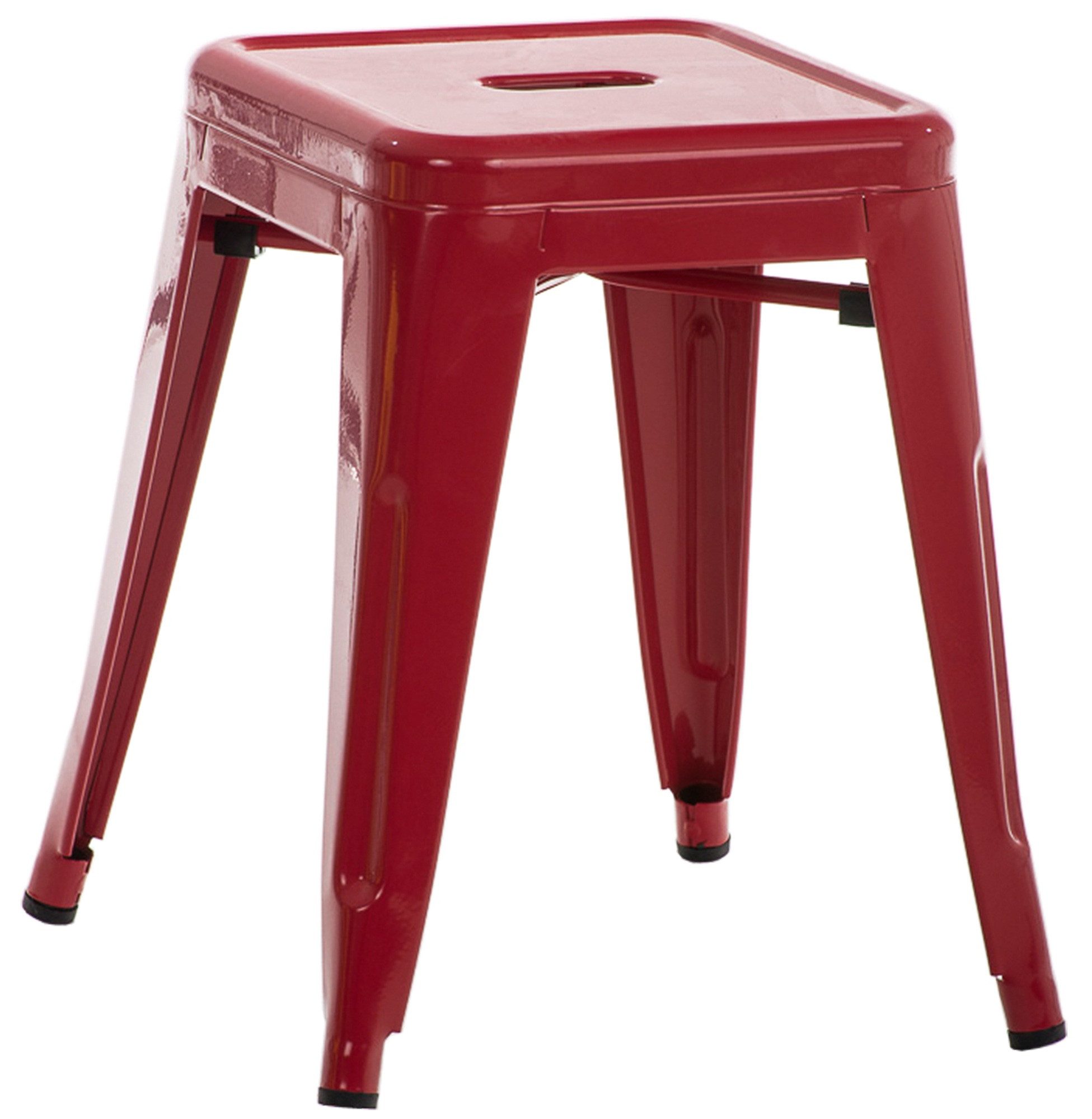 CLP Sitzhocker Armin (1er), stapelbar, Hocker aus Metall, bis 200 kg belastbar
