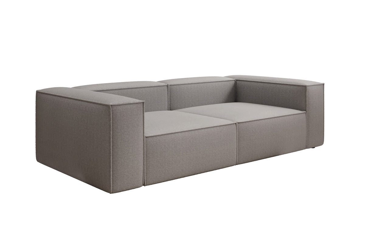 Luxusbetten24 Sofa Designer Sofa Lesley 3 Sitzer, in Bouclé