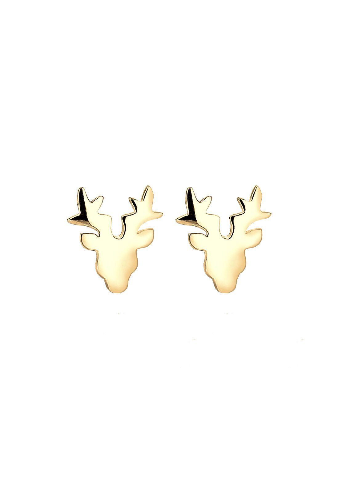 Elli Paar Ohrstecker Elli Ohrringe Hirsch günstig online kaufen