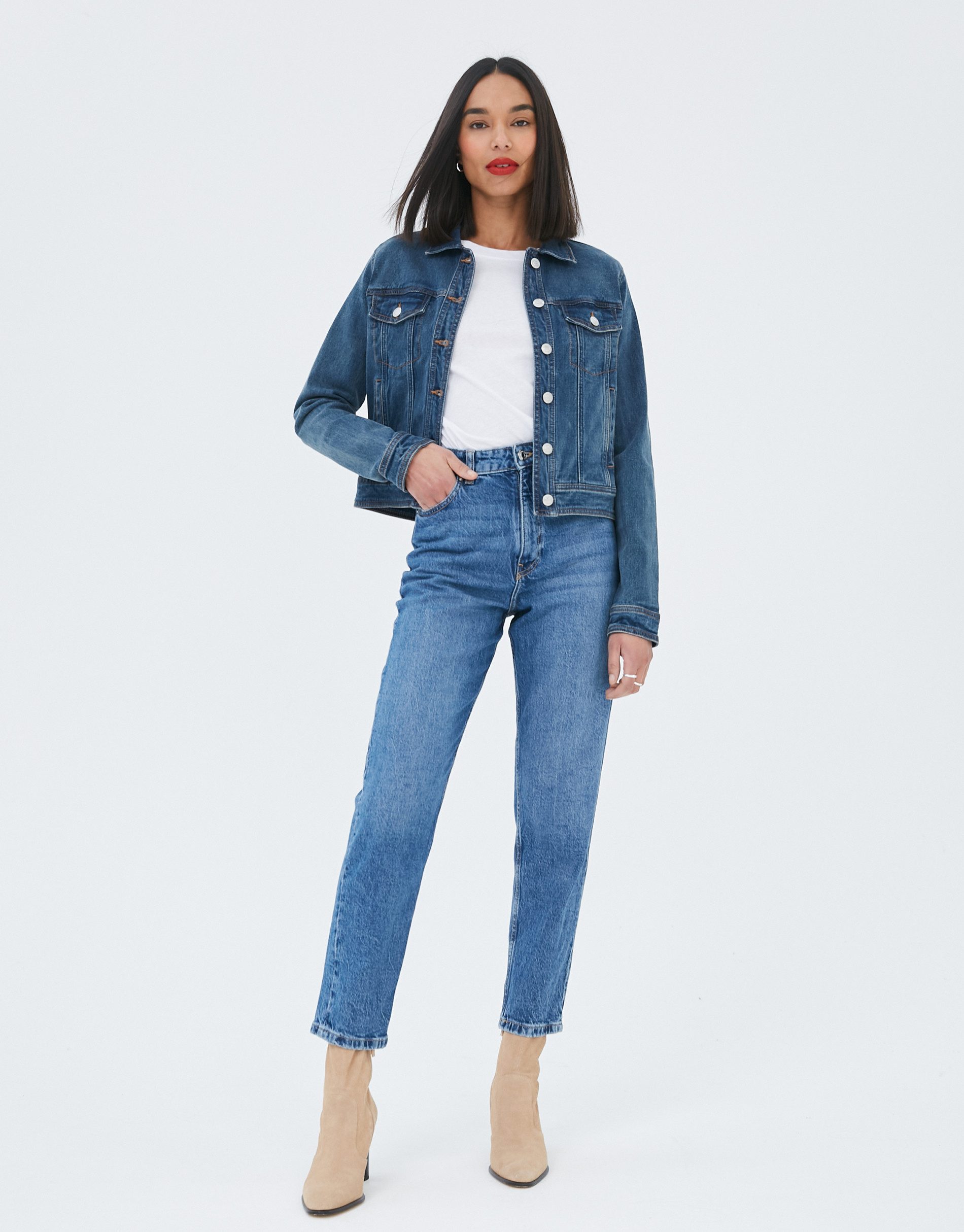 Threadbare Jeansjacke (1-St) mit Brusttaschen