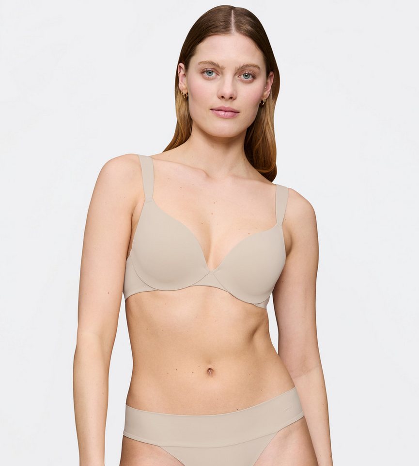 Triumph Bügel-BH Body Make-Up Illusion mit tiefem Dekolleté, gepolsterte Cups, Komfort-Bügel, Microfaser