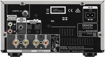 Denon D-M41 Microanlage (Digitalradio (DAB), FM-Tuner mit RDS, 60 W, CD-Player, Bluetooth)