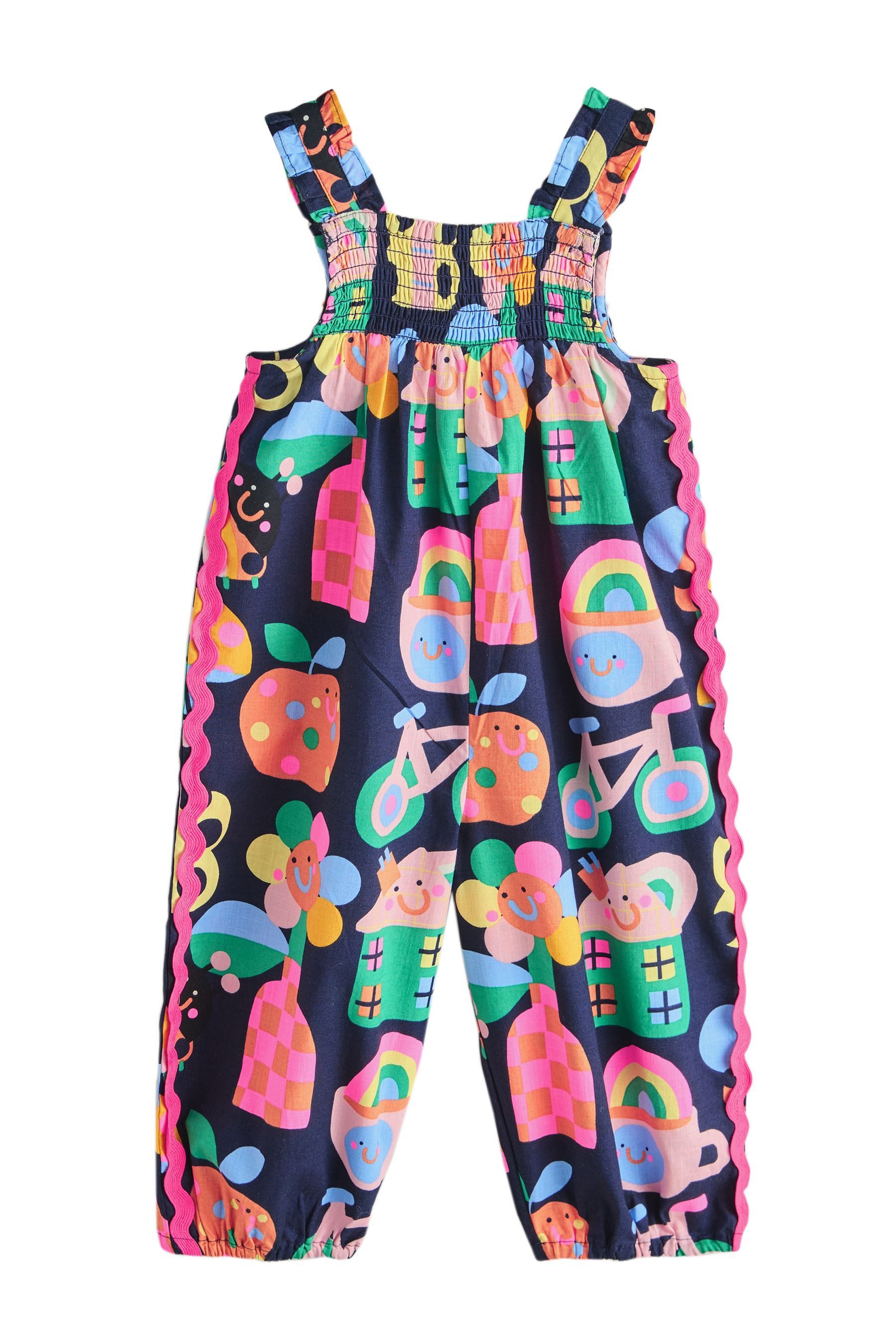 Next Jumpsuit Overall mit Trägern (1-tlg)