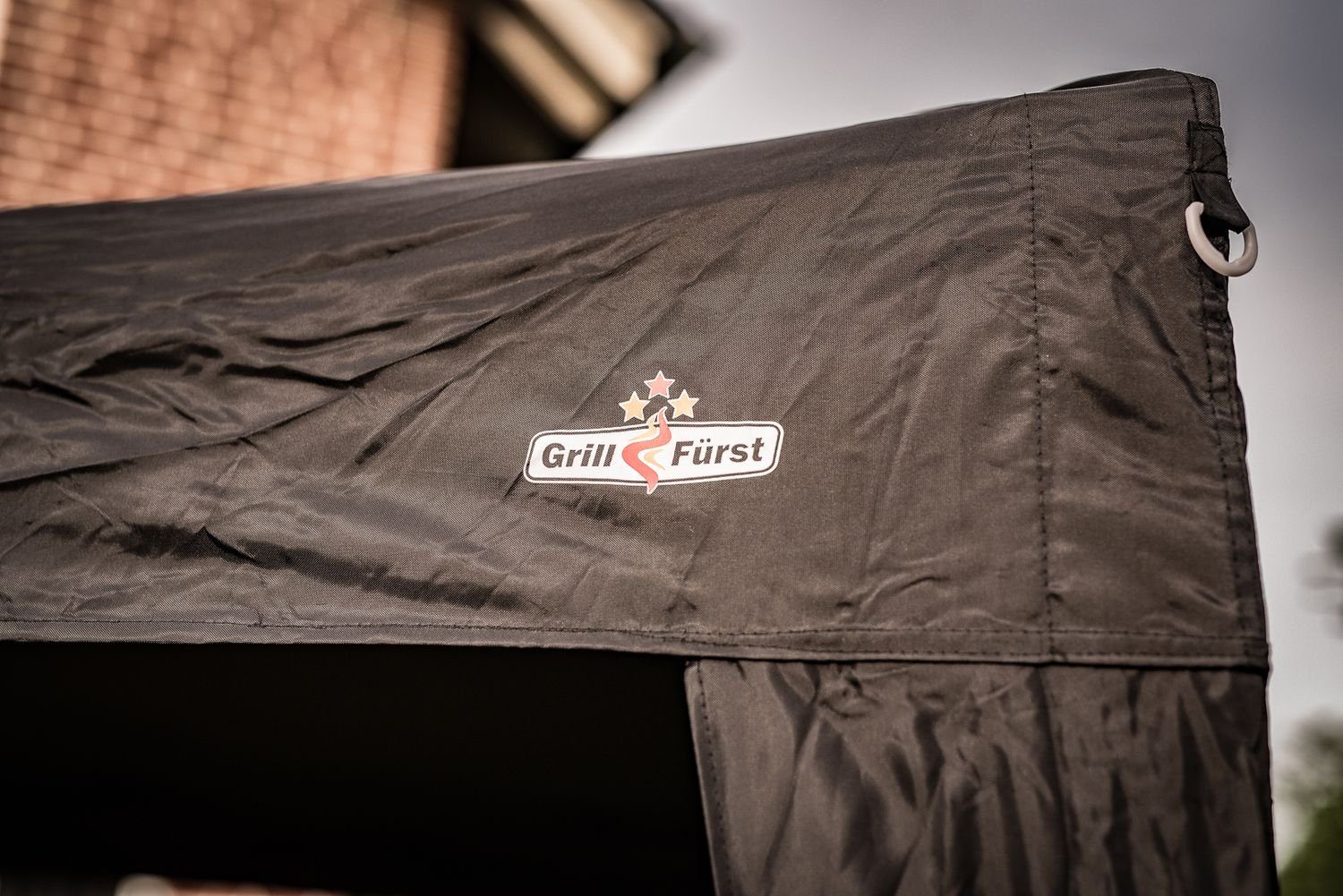 Grillfürst Grillpavillon Grillfürst Pop-Up Pavillon / Grillpavillon / Gartenpavillon / Grillzelt 3x3m v3