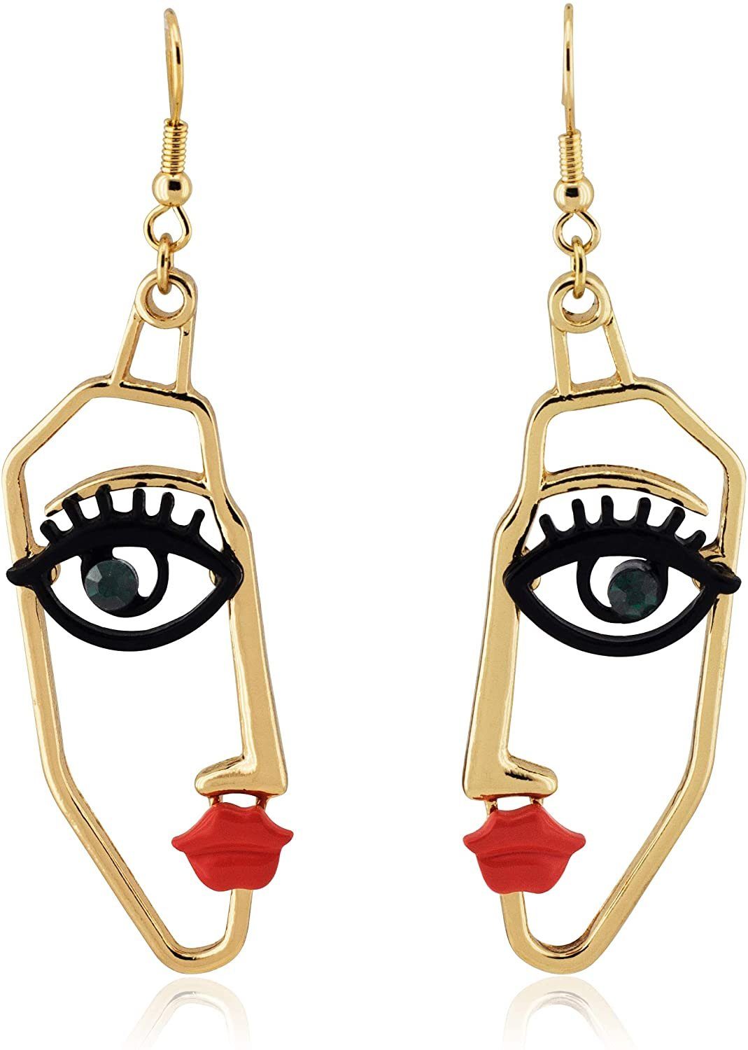 Housruse Paar Ohrhänger »Menschliches Gesicht baumeln Drop Statement  Fashion Ohrringe für Frauen Mädchen« (1-tlg) online kaufen | OTTO