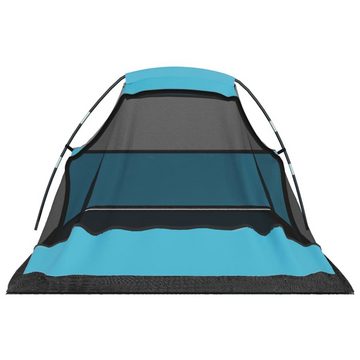 vidaXL Vorzelt Campingzelt 317x240x100 cm Blau, (1 tlg)