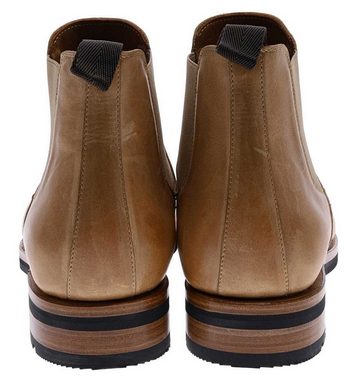 Sendra Boots TOM 12931 Braun Stiefelette Rahmengenähter Herren Chelsea Boot