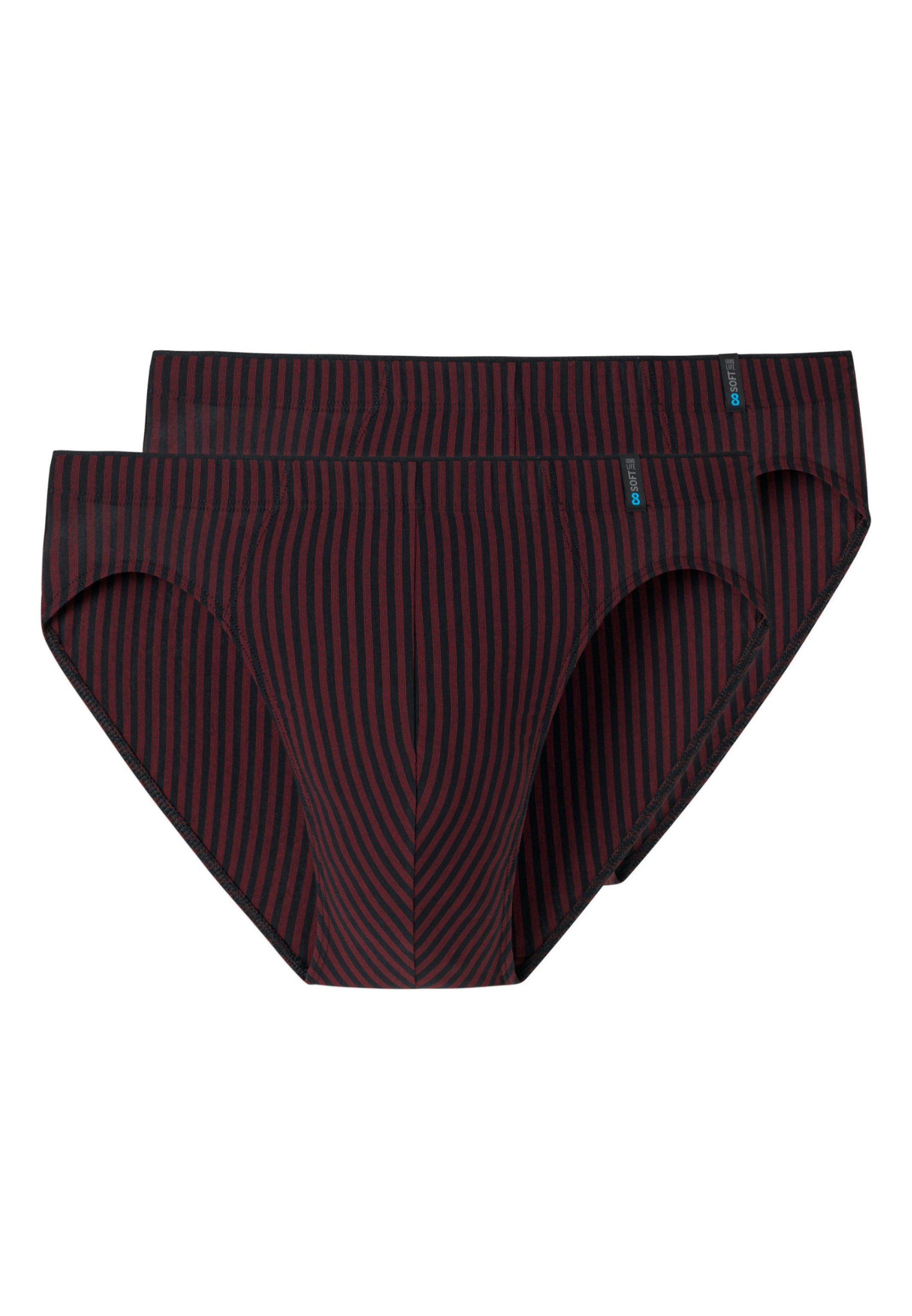 Schiesser Slip 2er Pack Long Life Soft (Spar-Set, 2-St) Mini Slip / Unterhose - ohne Eingriff - Schnelltrocknend