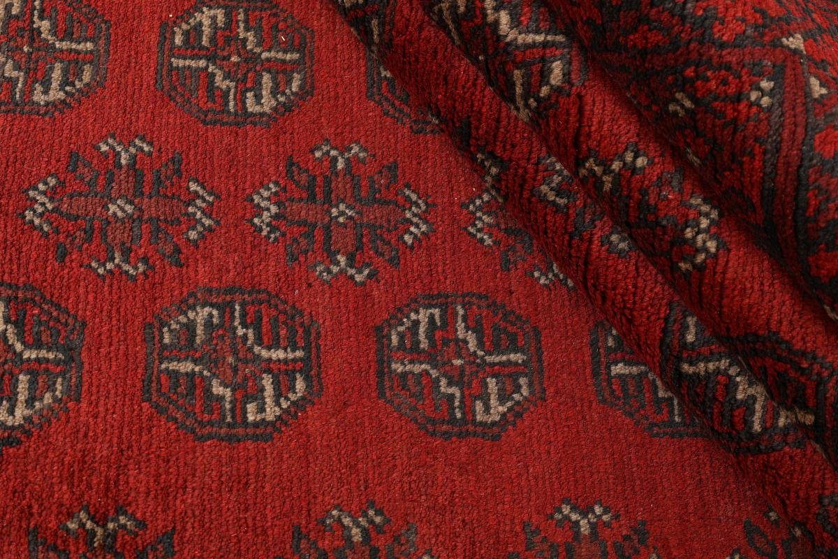 Orientteppich Afghan Akhche mm Handgeknüpfter 203x285 Höhe: Nain Orientteppich, rechteckig, Trading, 6