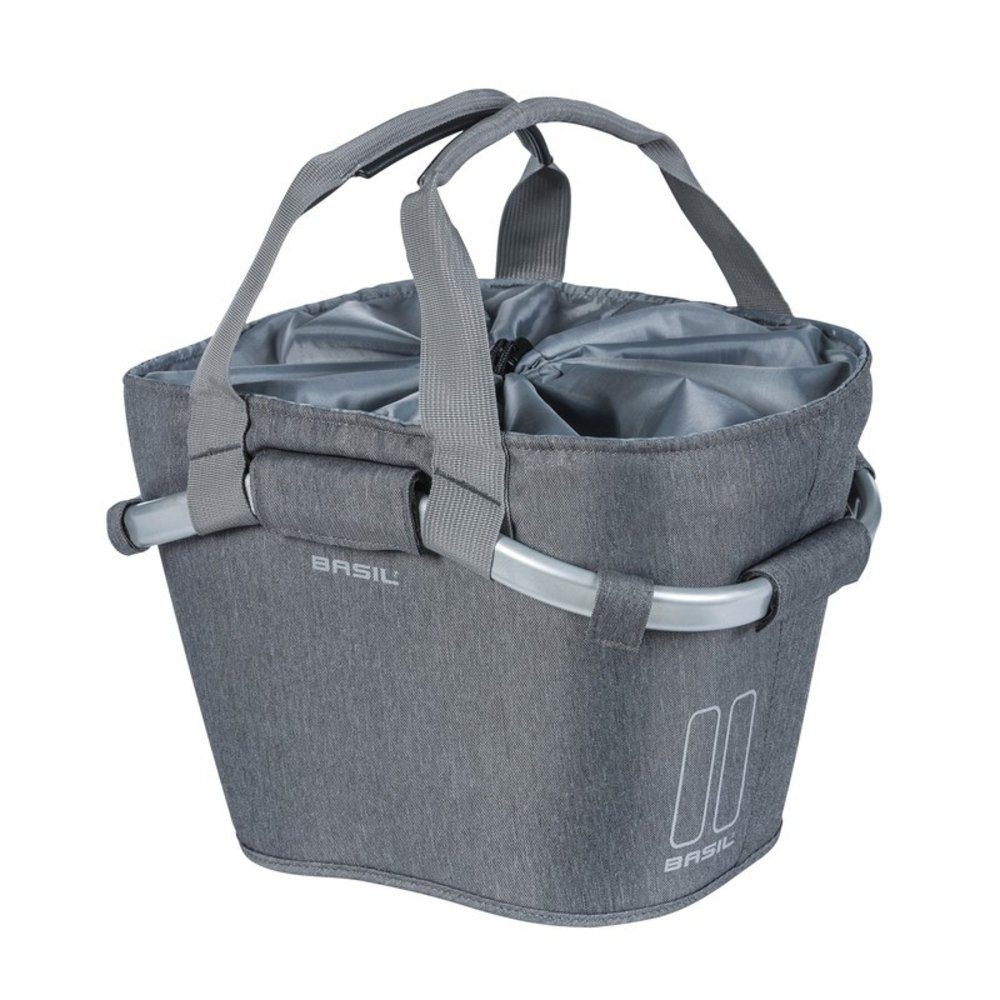 Basil Fahrradkorb City-Tasche ClassicCarryAll Front grey günstig online kaufen
