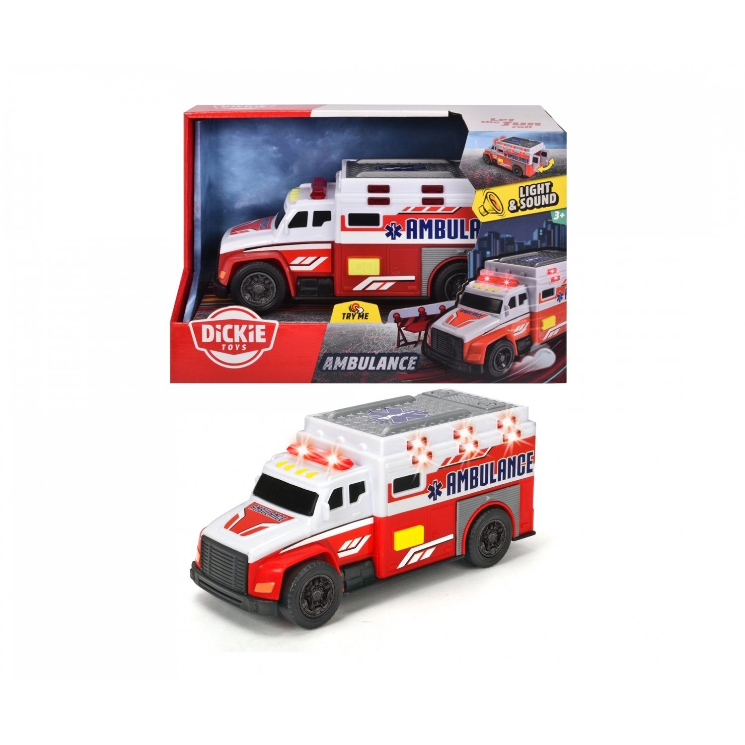 Dickie Toys Spielzeug-Krankenwagen 203302013 Ambulance günstig online kaufen