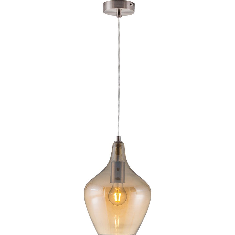 GLOBO LIGHTING Hängeleuchte, Leuchtmittel inklusive, Warmweiß, Hängeleuchte Wohnzimmer Modern Pendelleuchte Modern Glas. € 82,99