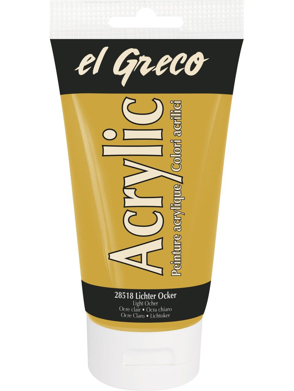 Kreul Acryl-Buntlack Kreul el Greco Acrylic Tube lichter Ocker 150 ml