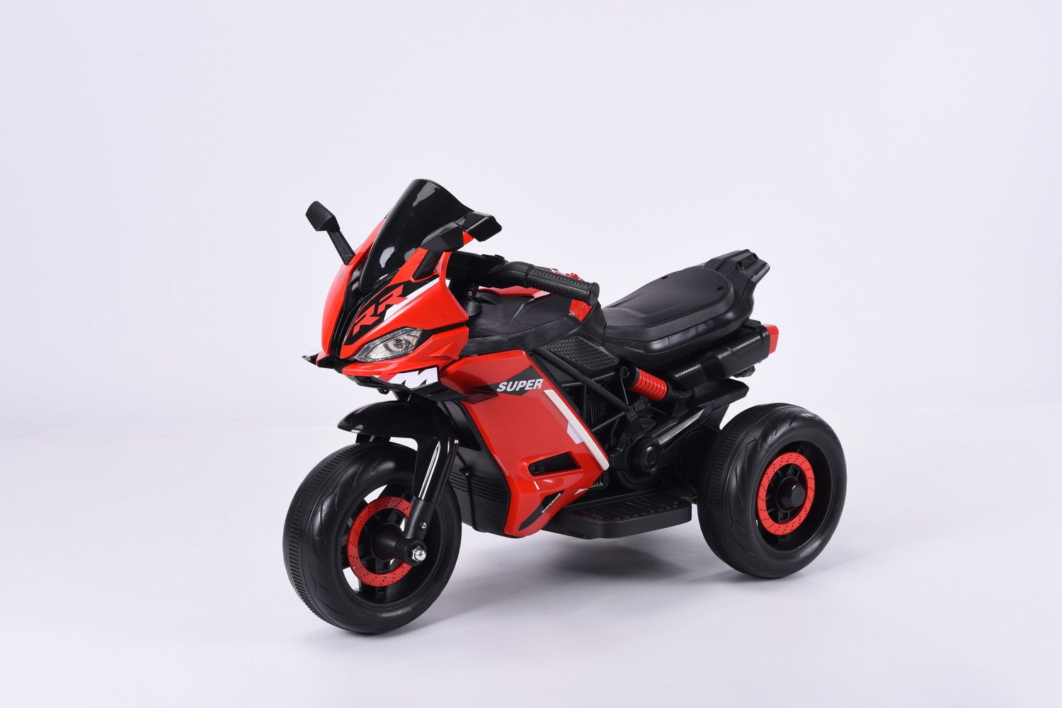 BoGi Elektro-Kindermotorrad 3-Rad, Licht & Stützräder, günstig online kaufen