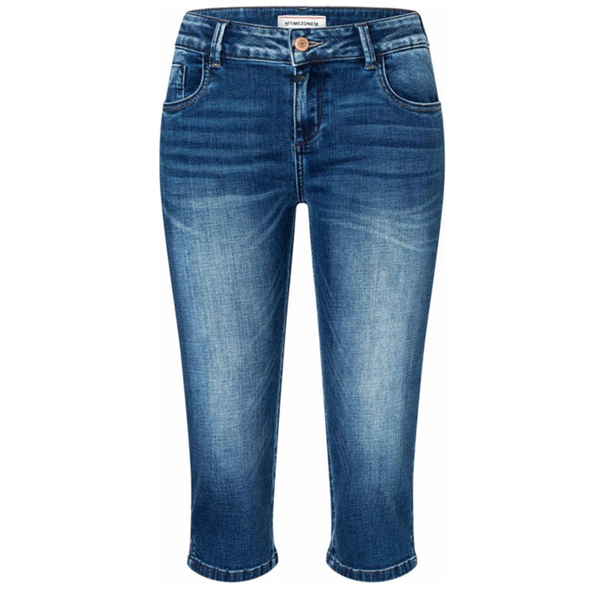 TIMEZONE Caprijeans AleenaTZ - bold blue wash