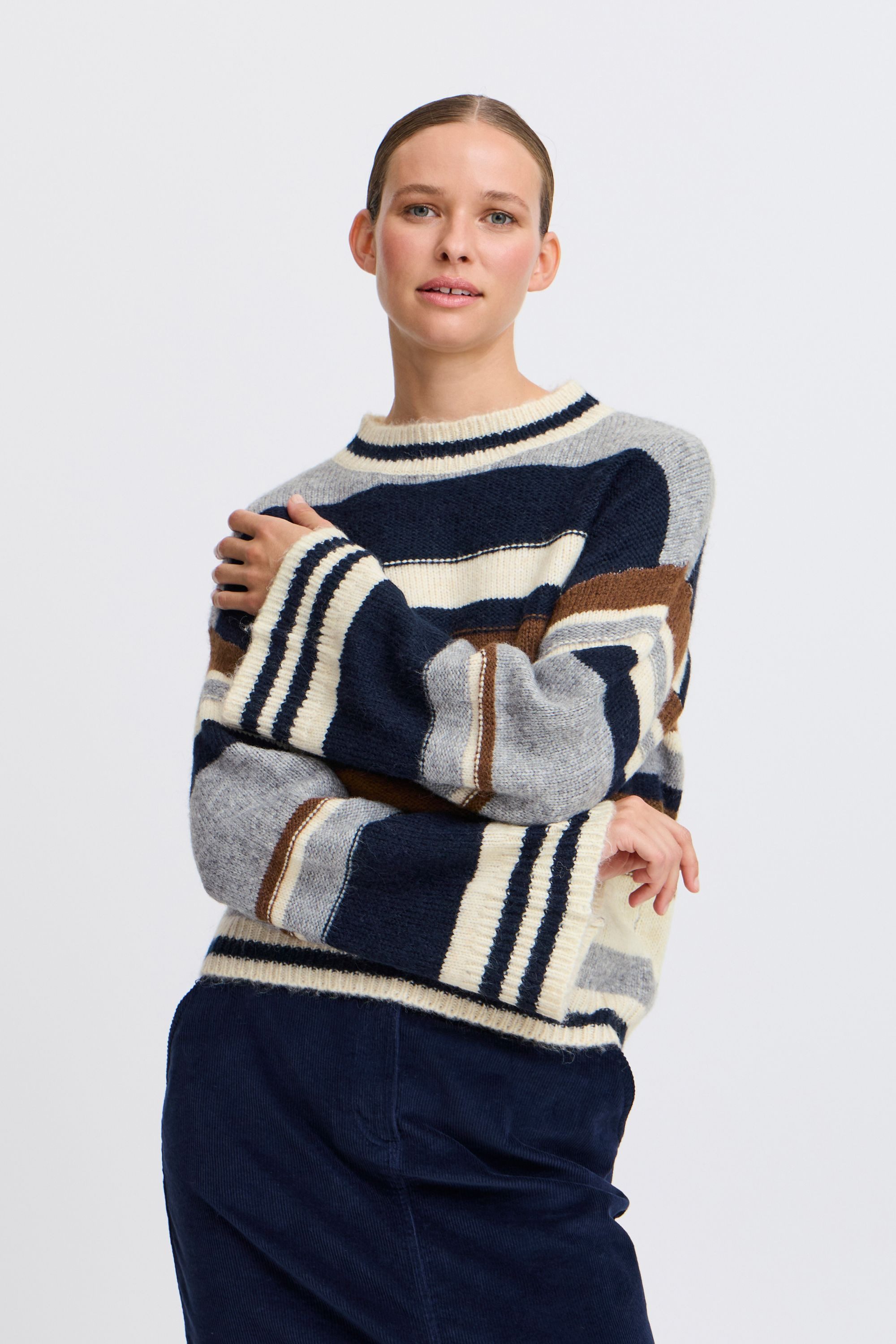 Strickpullover BYOKSANA STRIPED JUMPER -
