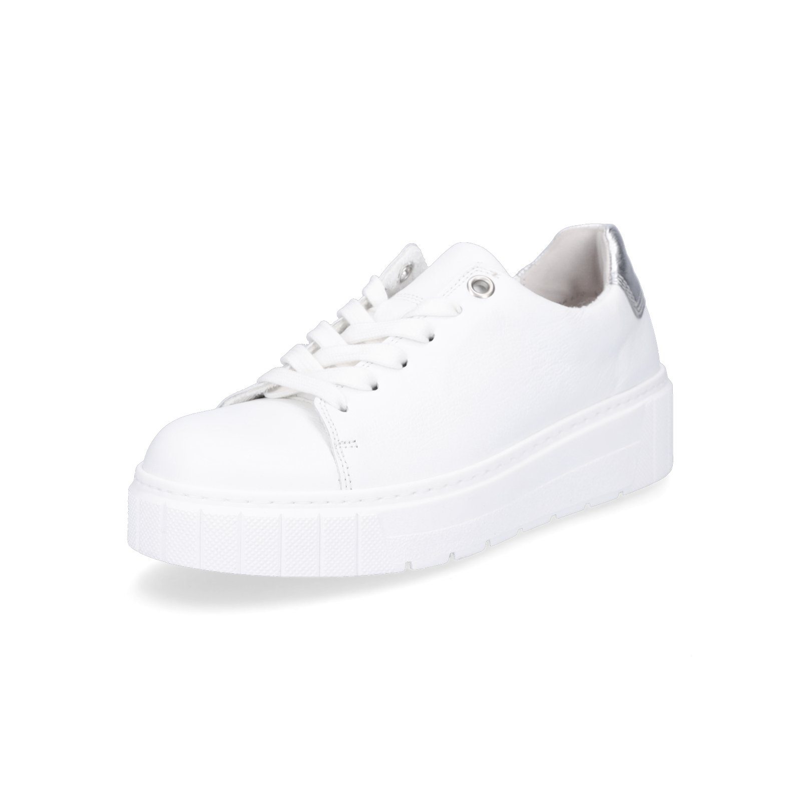 Gabor Damen Sneaker weiß silber Sneaker