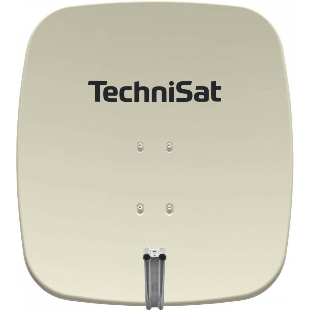 TechniSat Technisat SATMAN 65 Plus Beige Sat-Zubehör Sat-Spiegel (65 cm, Elegantes beige Design)
