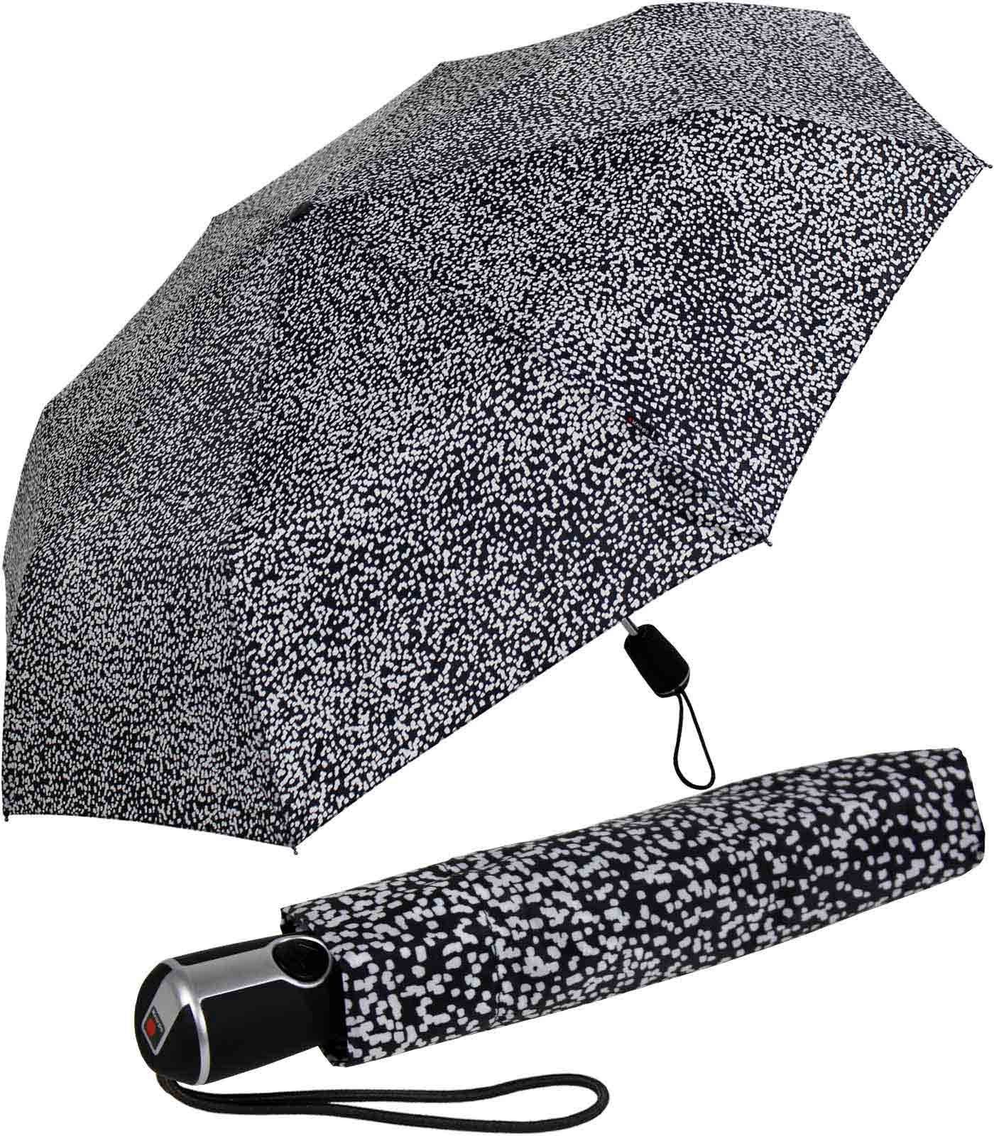 Knirps® stabile mit Begleiter der große, Large Taschenregenschirm Auf-Zu-Automatik Duomatic - NUNO,