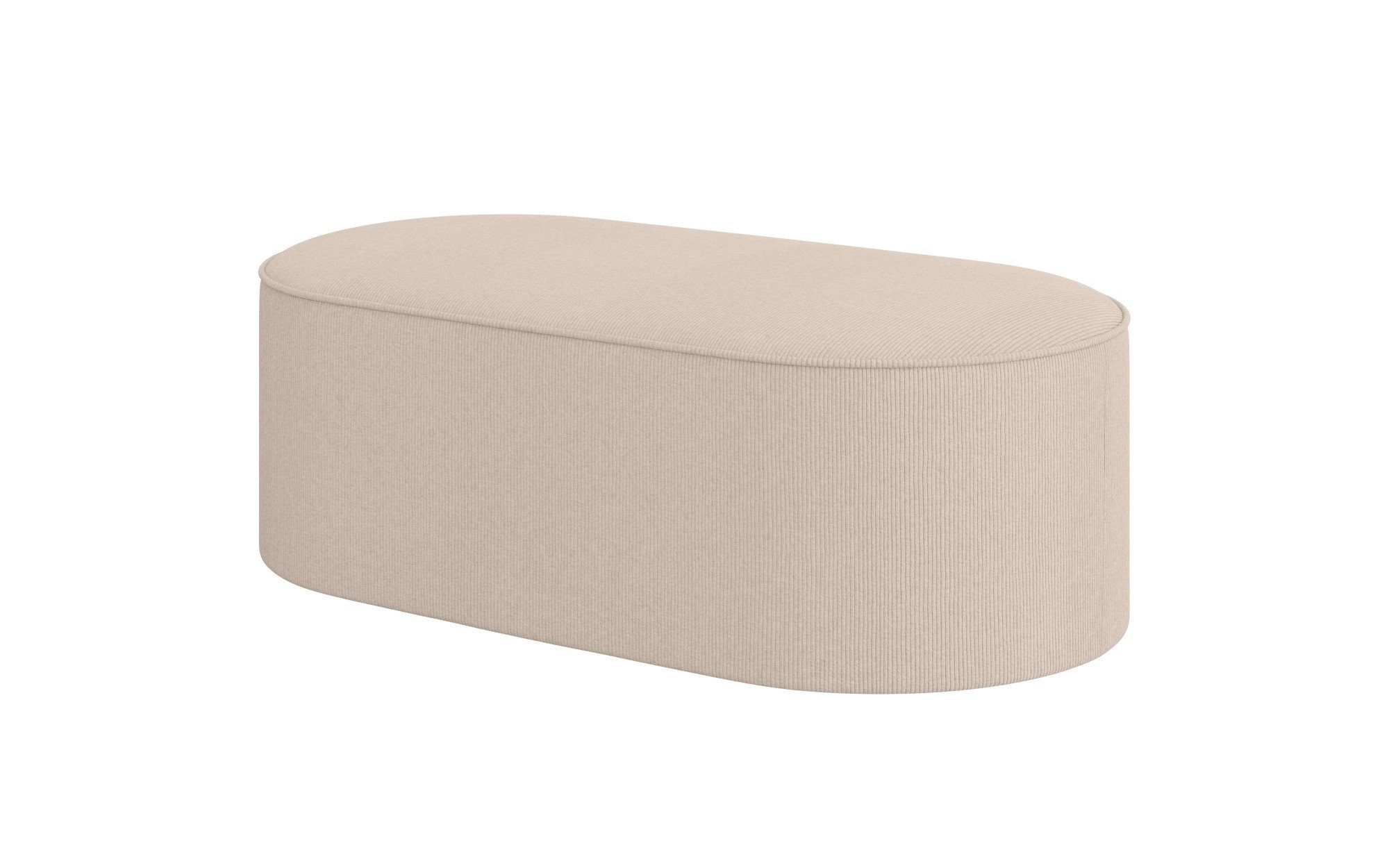 OTTO home Polsterhocker "EIVIND Sitzhocker, Maße: B/T/H: 142/70/48 cm" auch günstig online kaufen