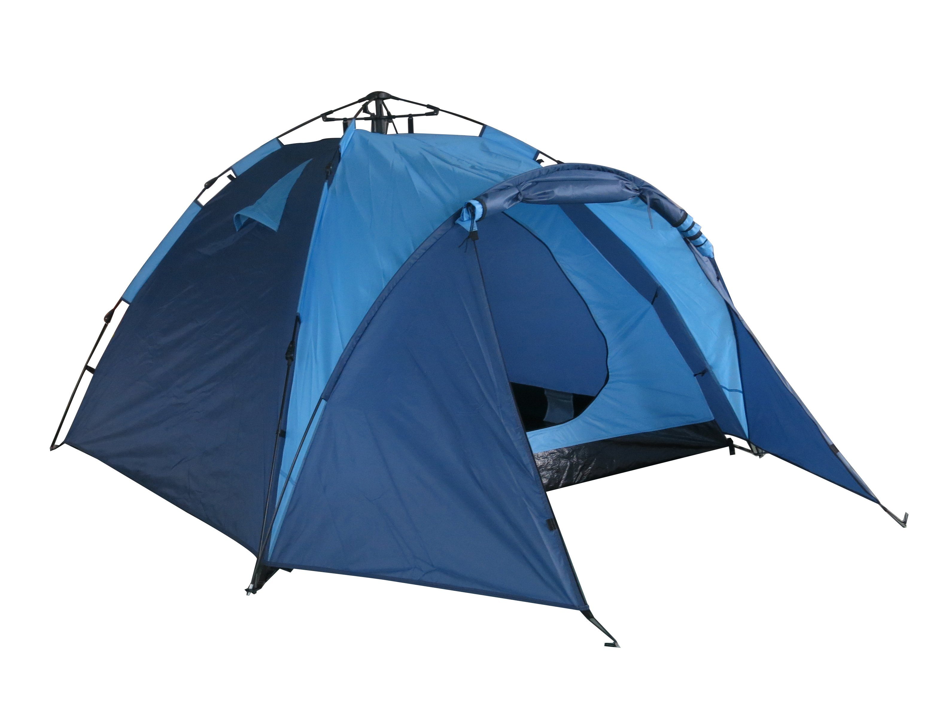 Duhome Strandmuschel »UCT-003 Camping Zelt Outdoor Zelt mit Schirmsystem  Polyester blitzschneller Aufbau bis zu 3 Personen Kuppelzelt«
