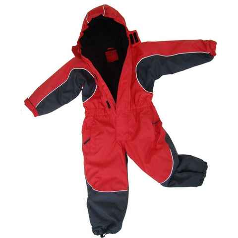 Maylynn Schneeoverall Kuscheliger Schneeanzug Skianzug rot atmungsaktiv und wasserdicht