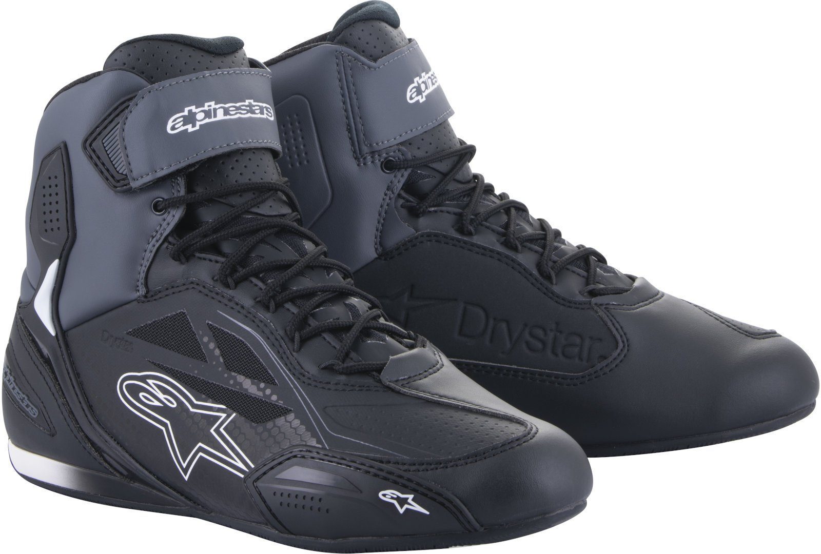 Alpinestars Faster-3 DryStar Motorradschuhe Motorradstiefel Grey/Black