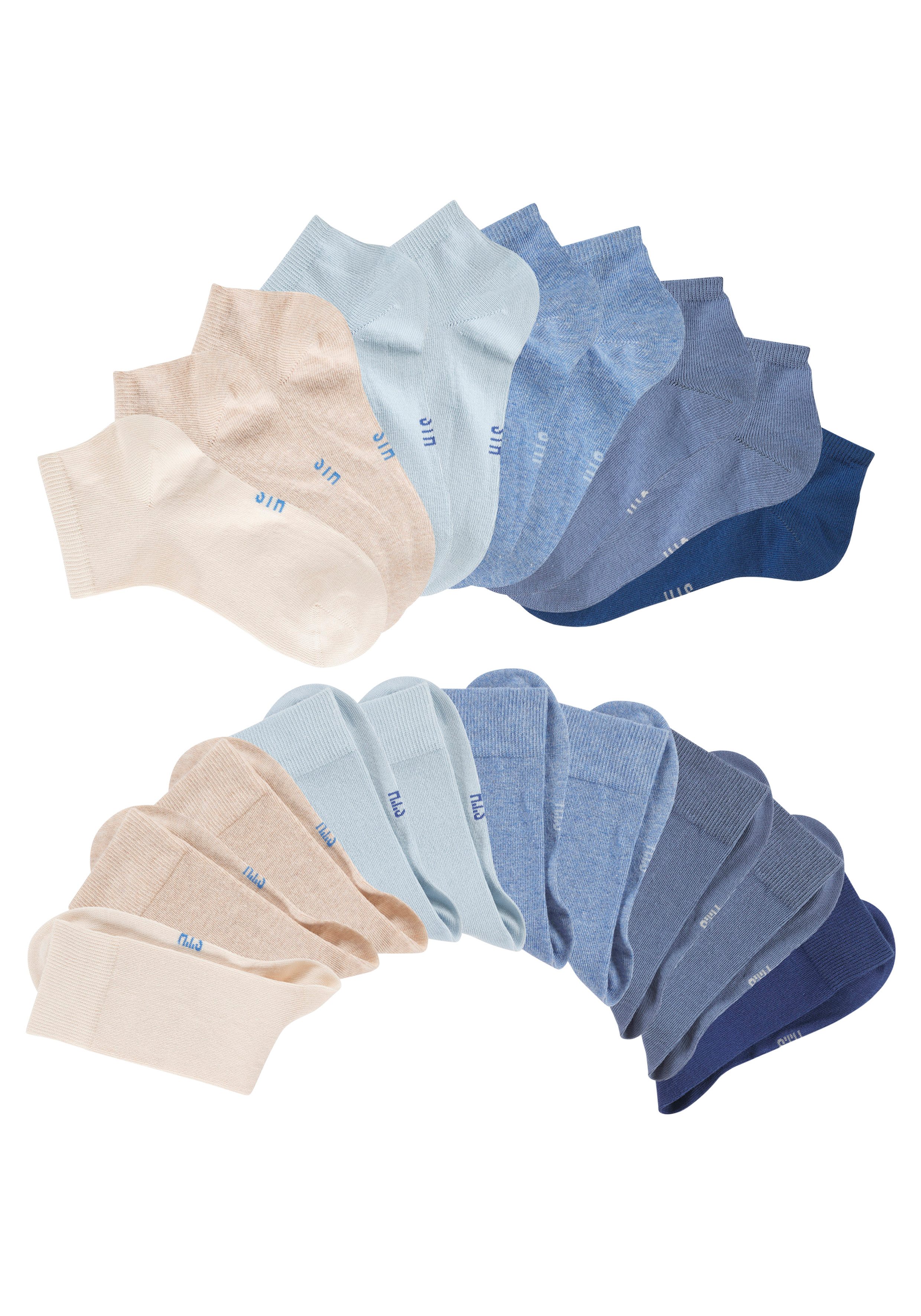 H.I.S Basicsocken (Packung, 20-Paar) zwei Längen günstig online kaufen