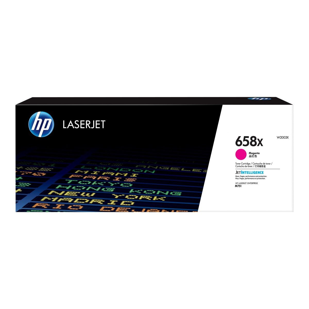 HP Tonerpatrone 658X XL Toner magenta
